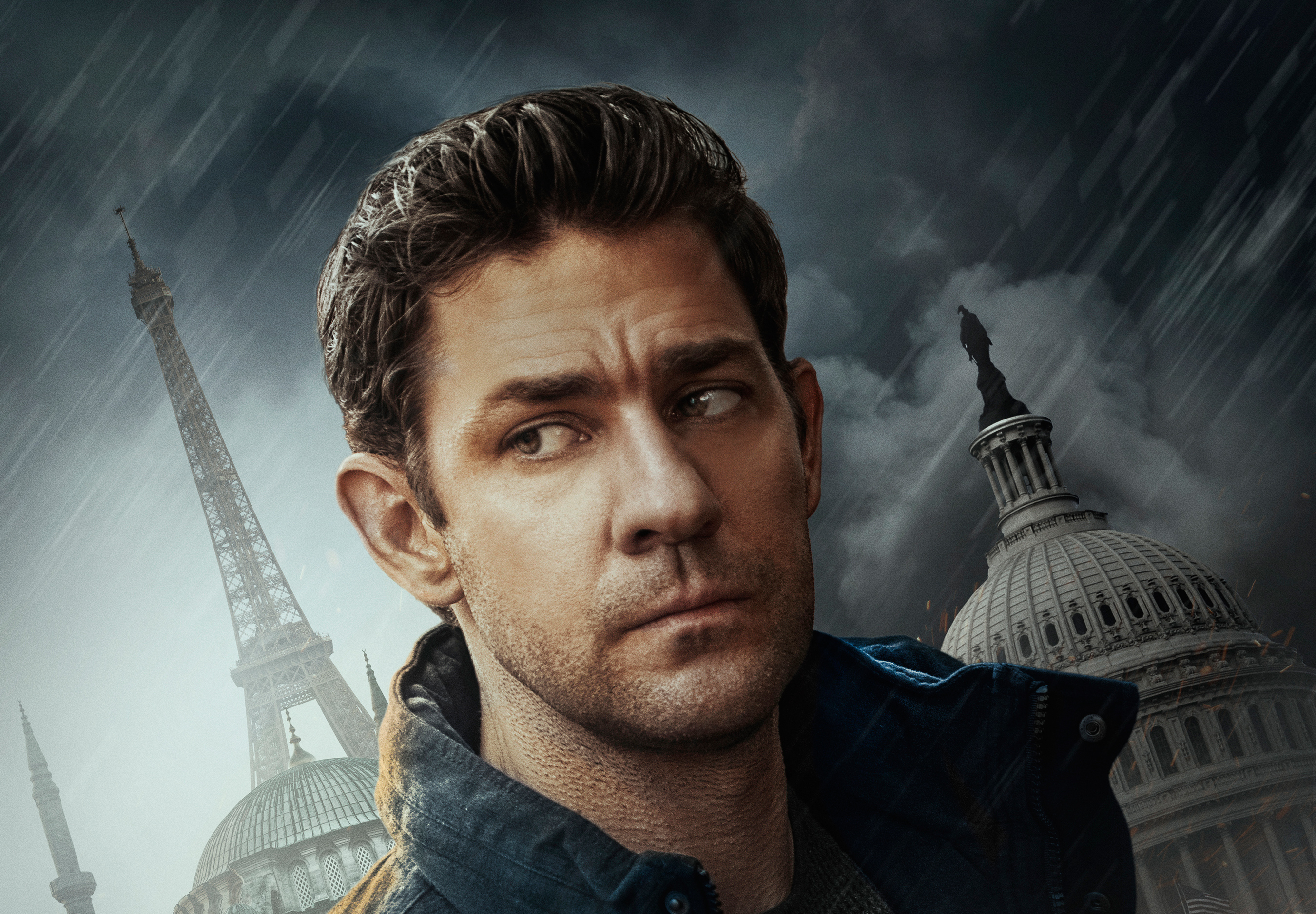 John Krasinski as Jack Ryan in Tom Clancy's Jack Ryan HD Wallpaper