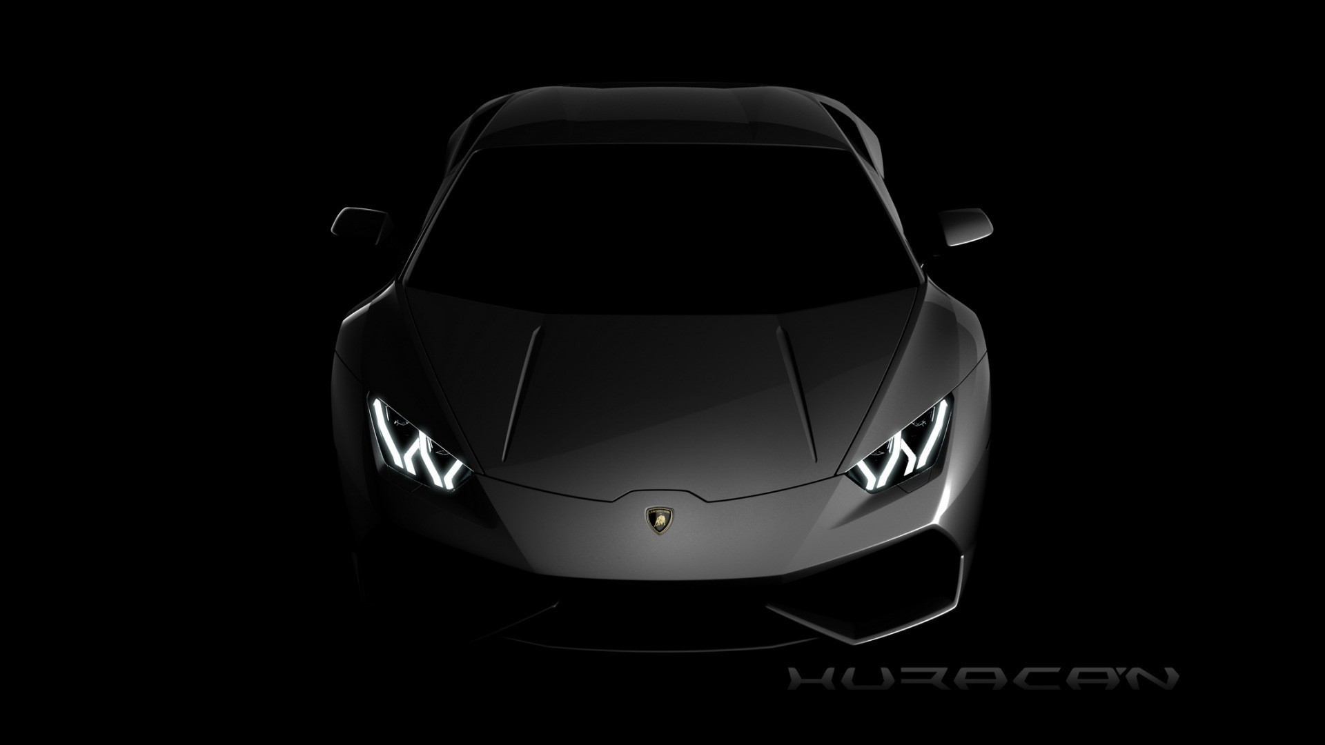 Lamborghini Huracan front view HD Wallpaper