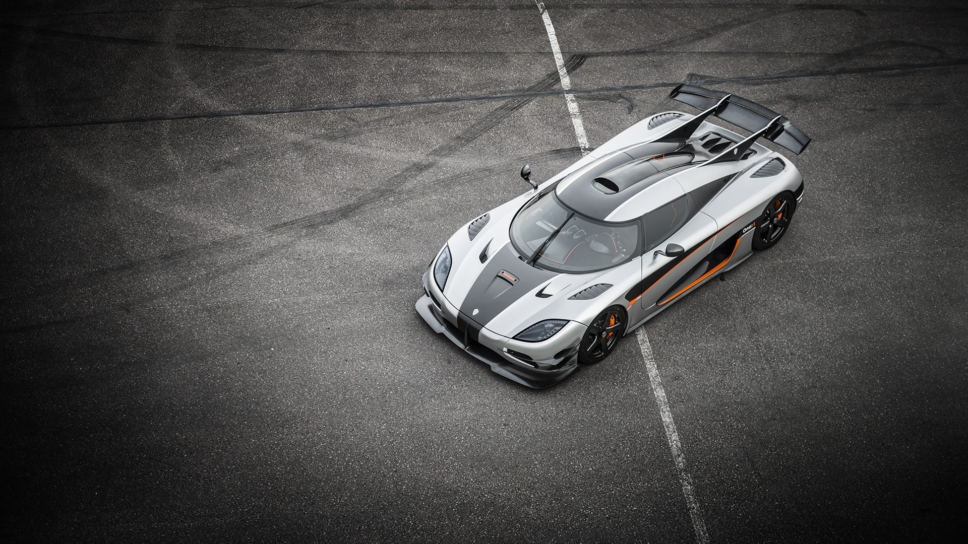 Koenigsegg Jesko Absolut from above HD Wallpaper