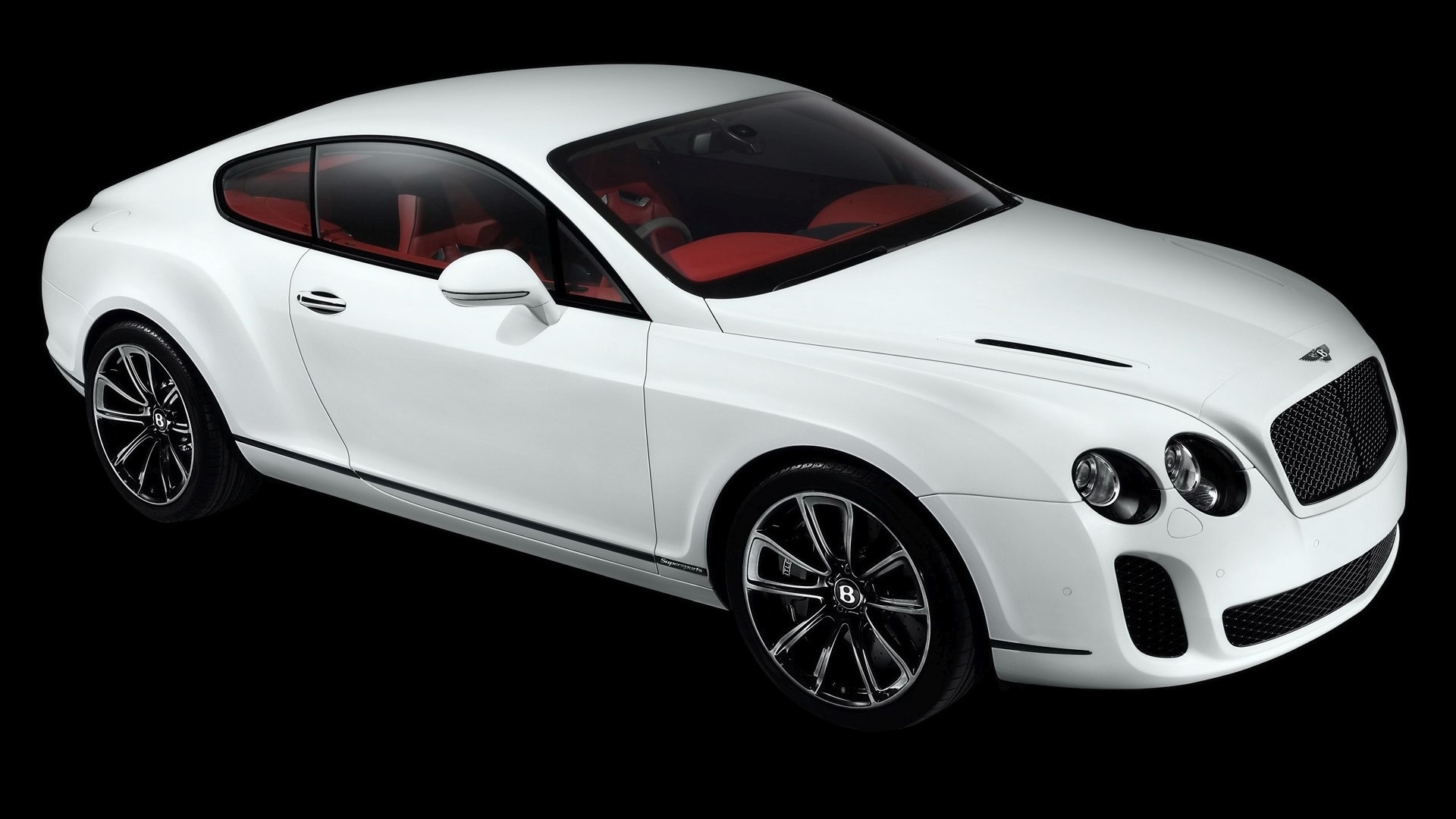 White Bentley Continental Supersports HD Wallpaper