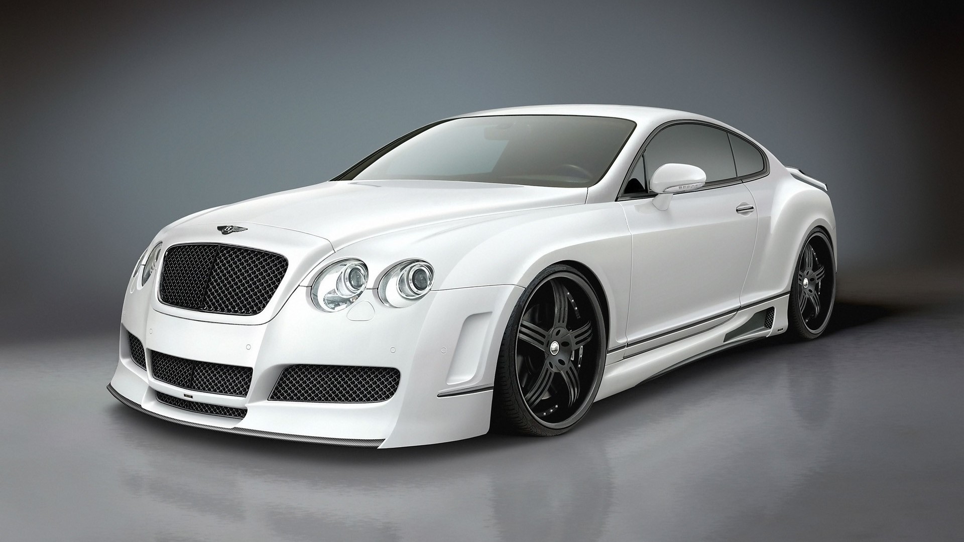 White Bentley Continental GT HD Wallpaper