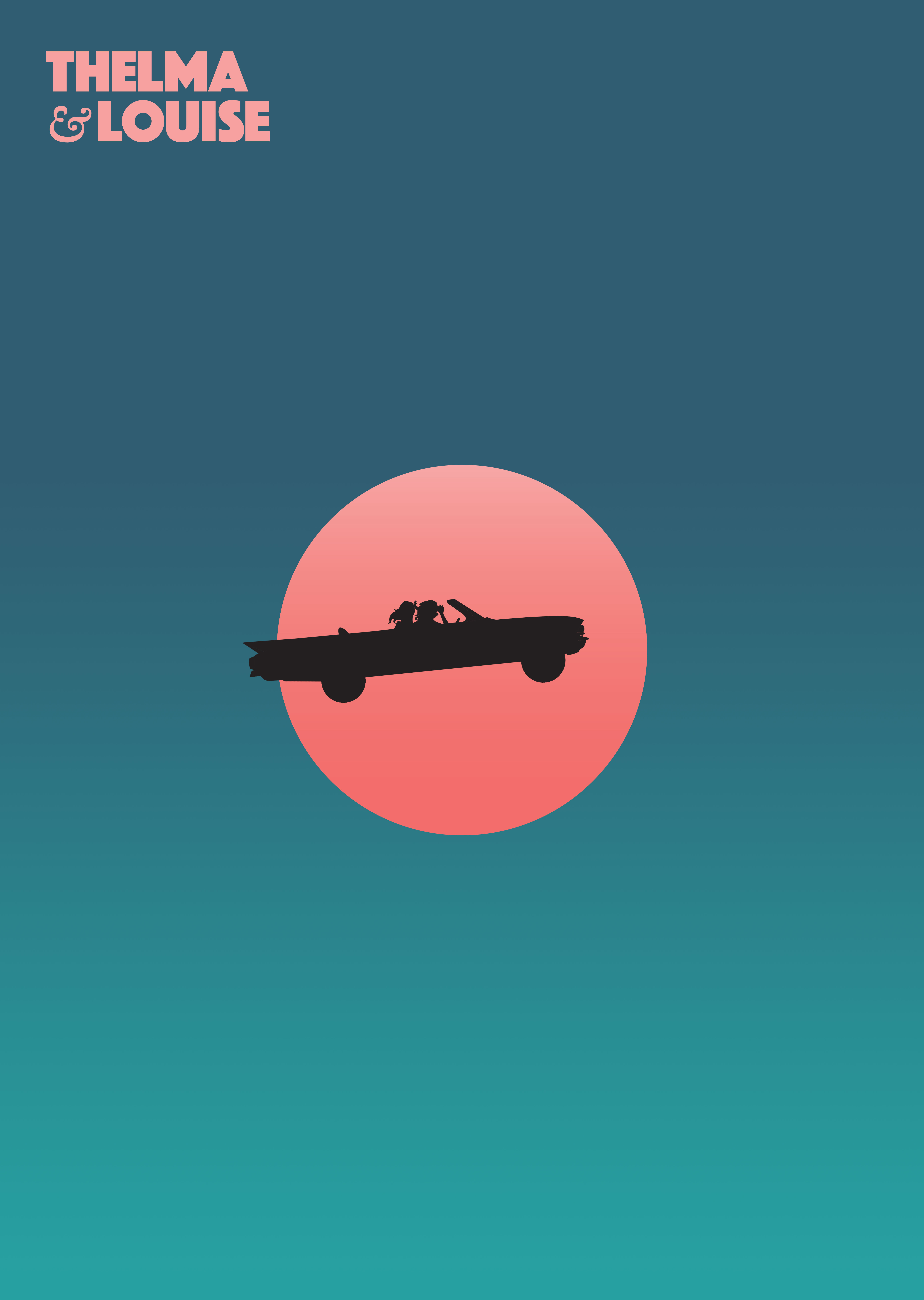 Thelma & Louise movie poster HD Wallpaper