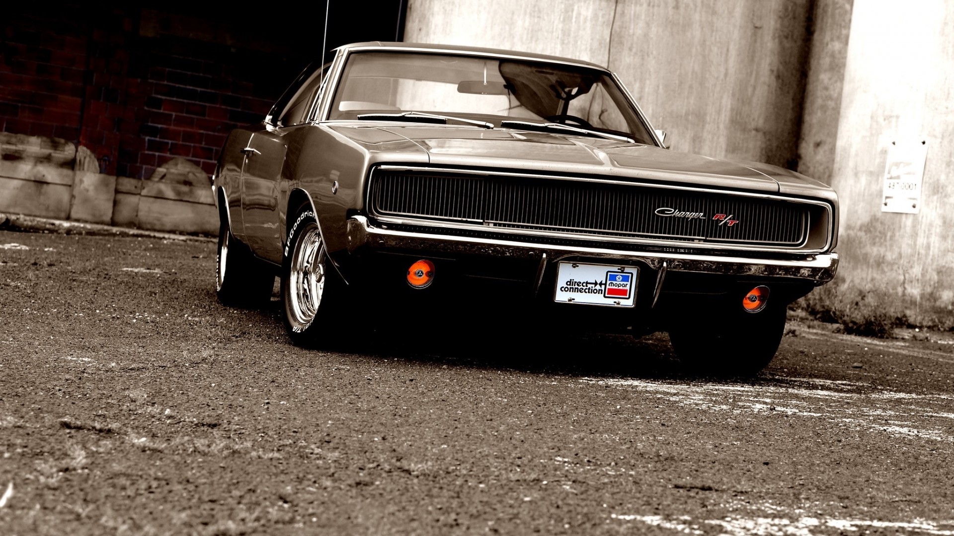 1969 Dodge Charger RT HD Wallpaper