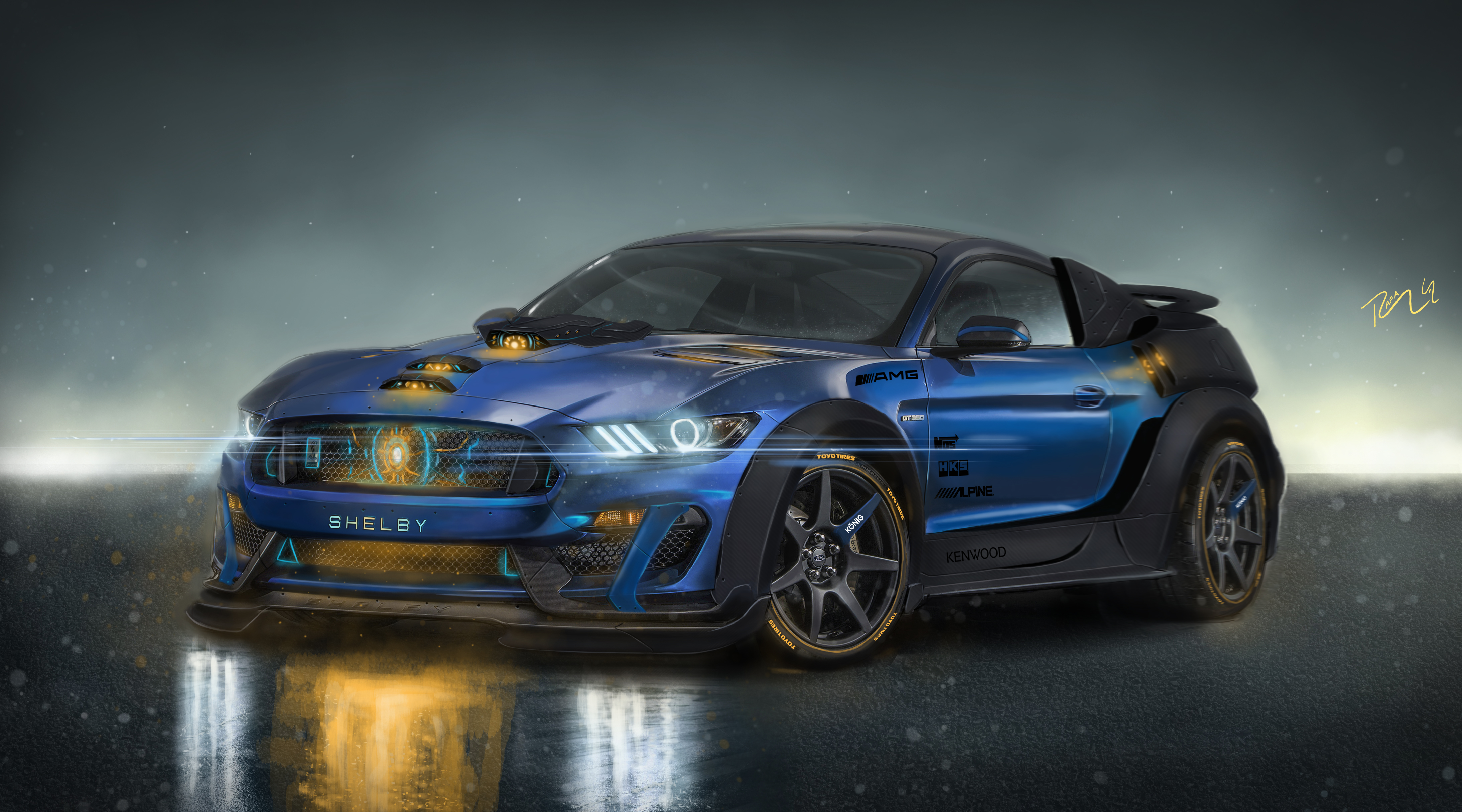 Shelby GT350 4K HD Wallpaper