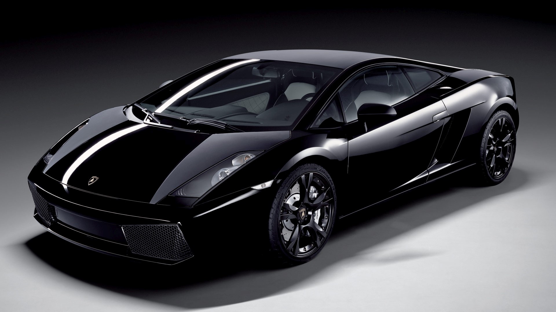 Black Lamborghini Gallardo HD Wallpaper