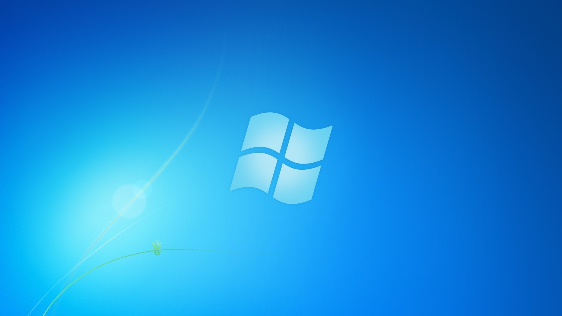 Windows 7 Blue Logo HD Wallpaper