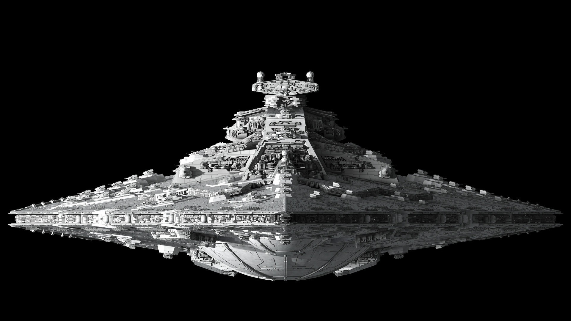 Star Destroyer from Star Wars HD Wallpaper
