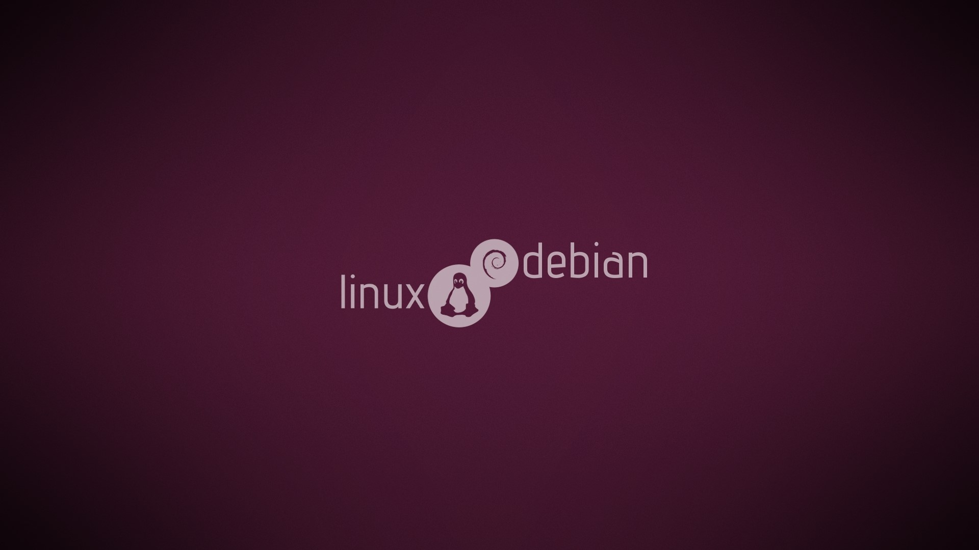 Linux Debian Logo HD Wallpaper