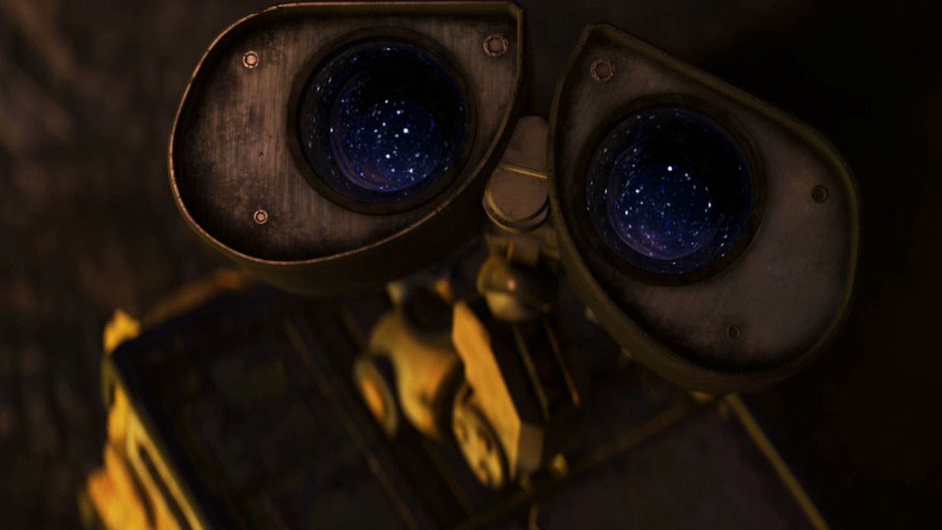 Wall-E with Stars in Eyes HD Wallpaper