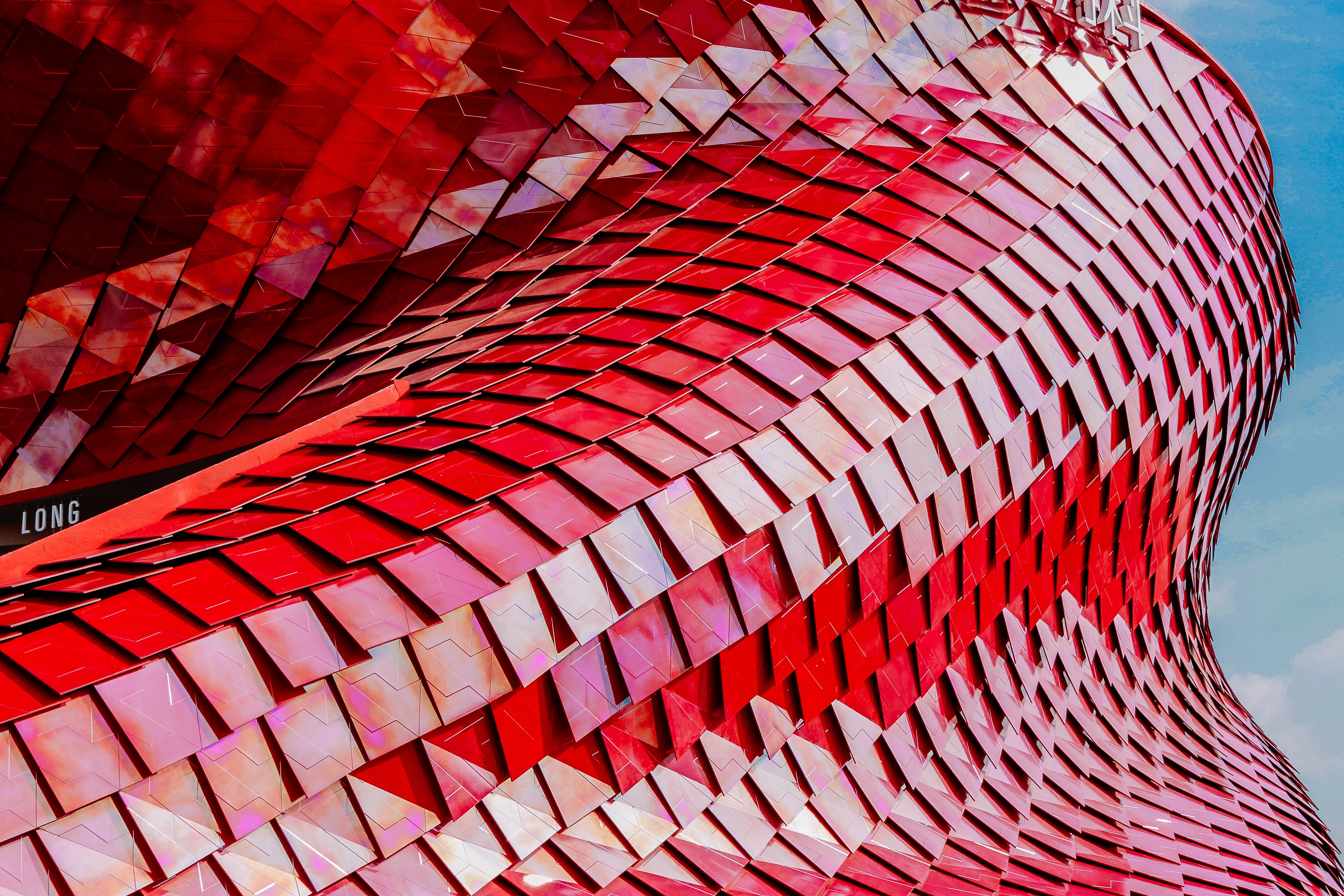 4K Architecture: Vanke Pavilion HD Wallpaper