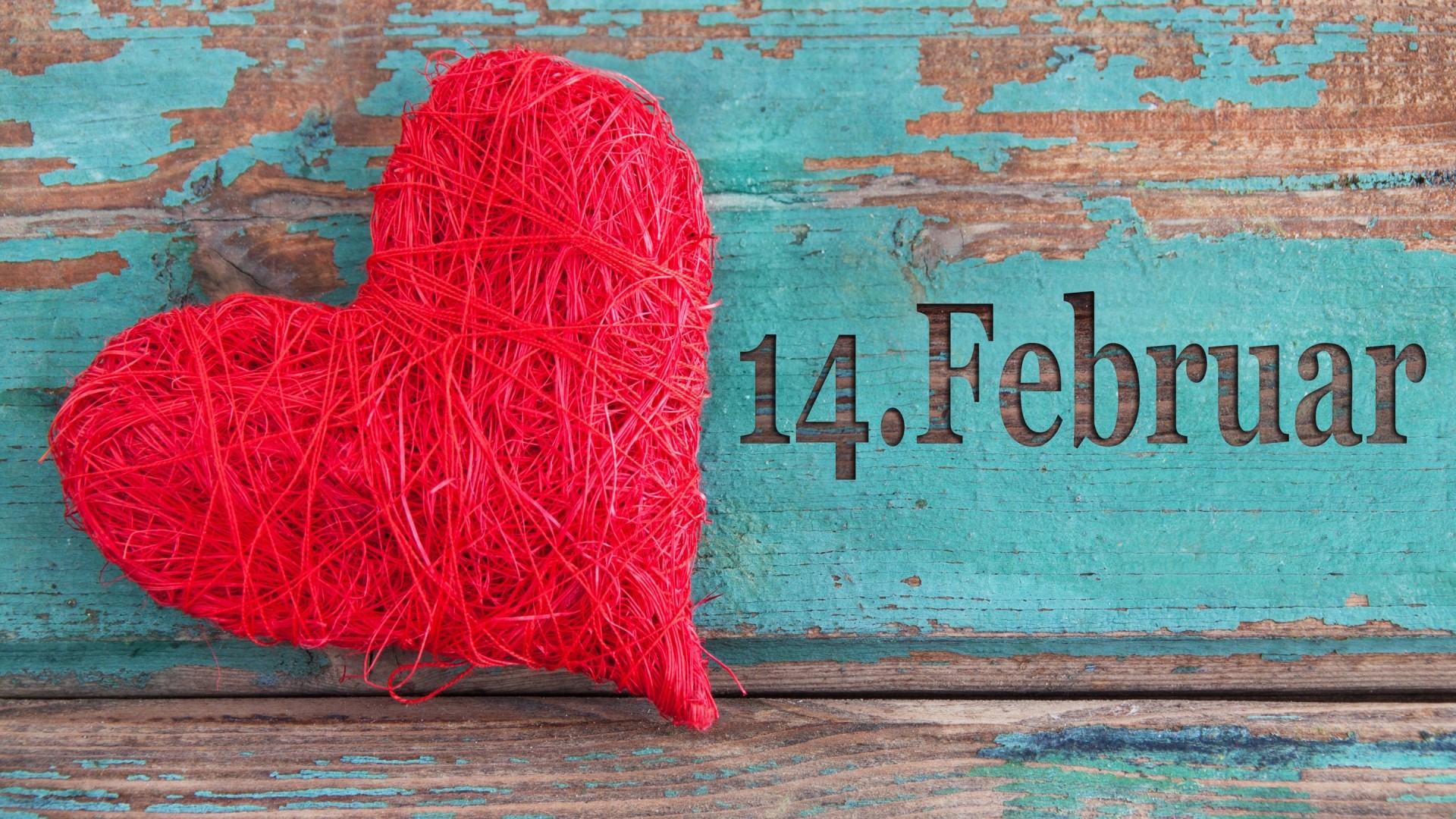 14. Februar Valentine's Day Heart HD Wallpaper