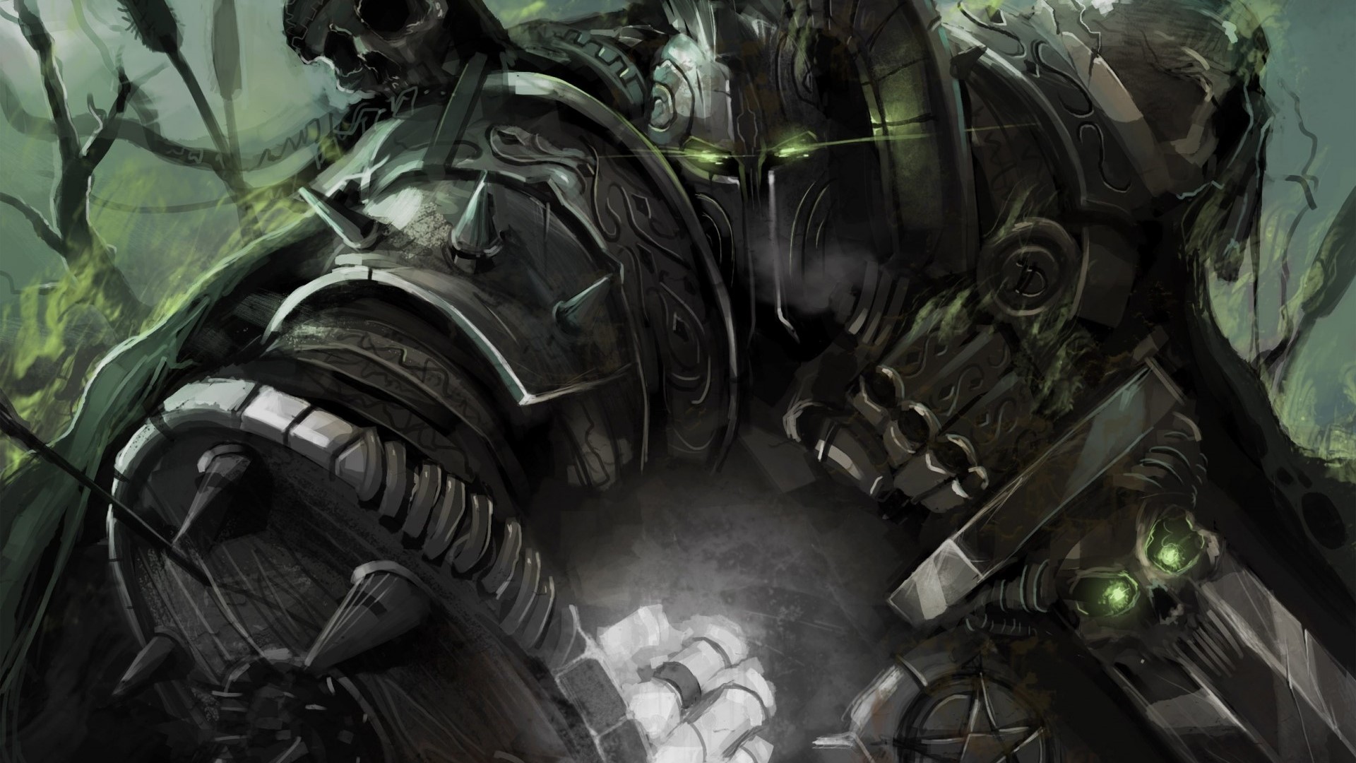 Fantasy Warrior Artwork HD Wallpaper
