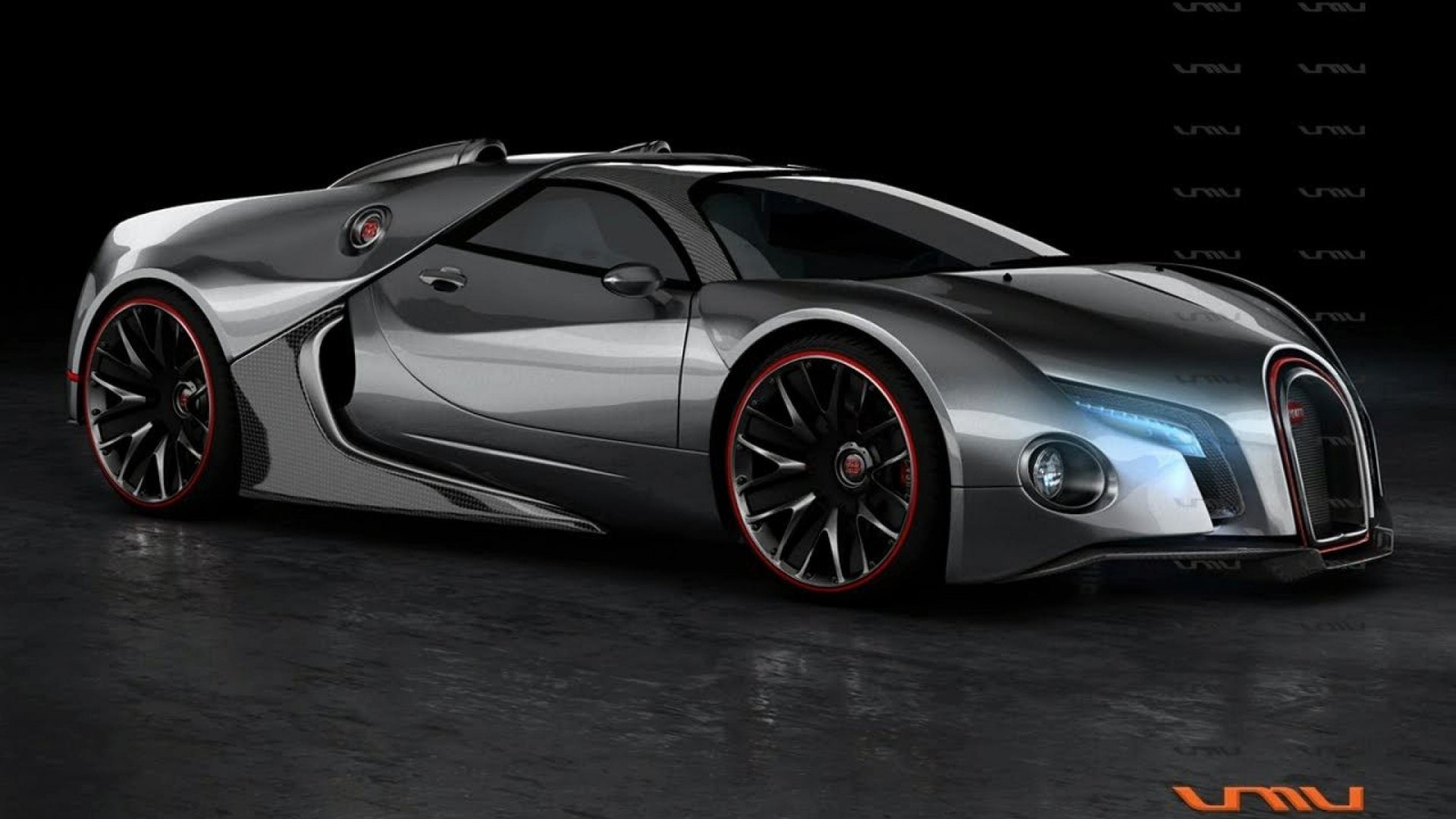 Bugatti Veyron concept car HD Wallpaper