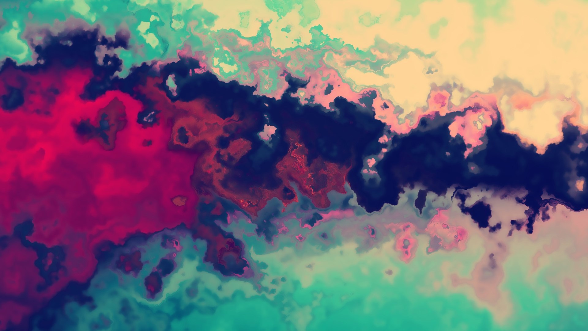 Colored Smoke Paint Abstract HD Wallpaper