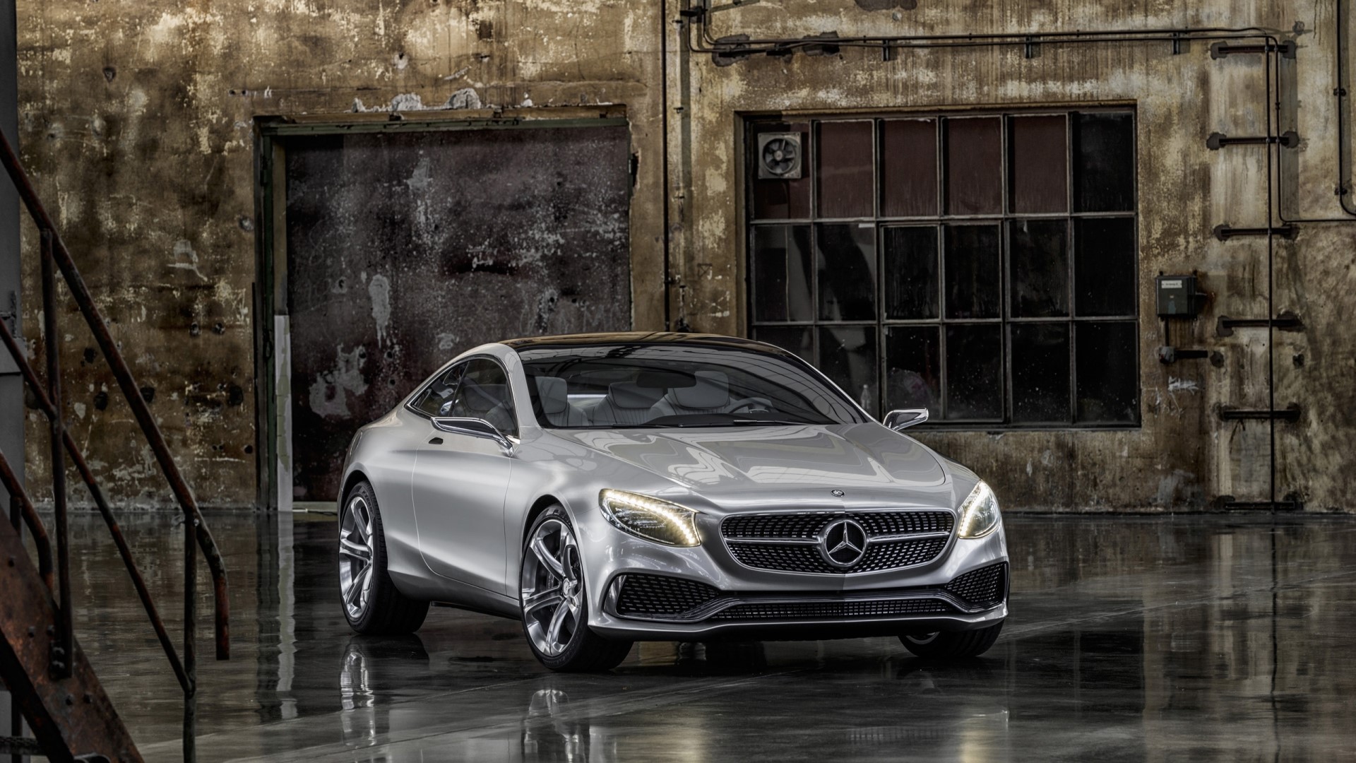 Mercedes-Benz S-Class Coupe concept car HD Wallpaper