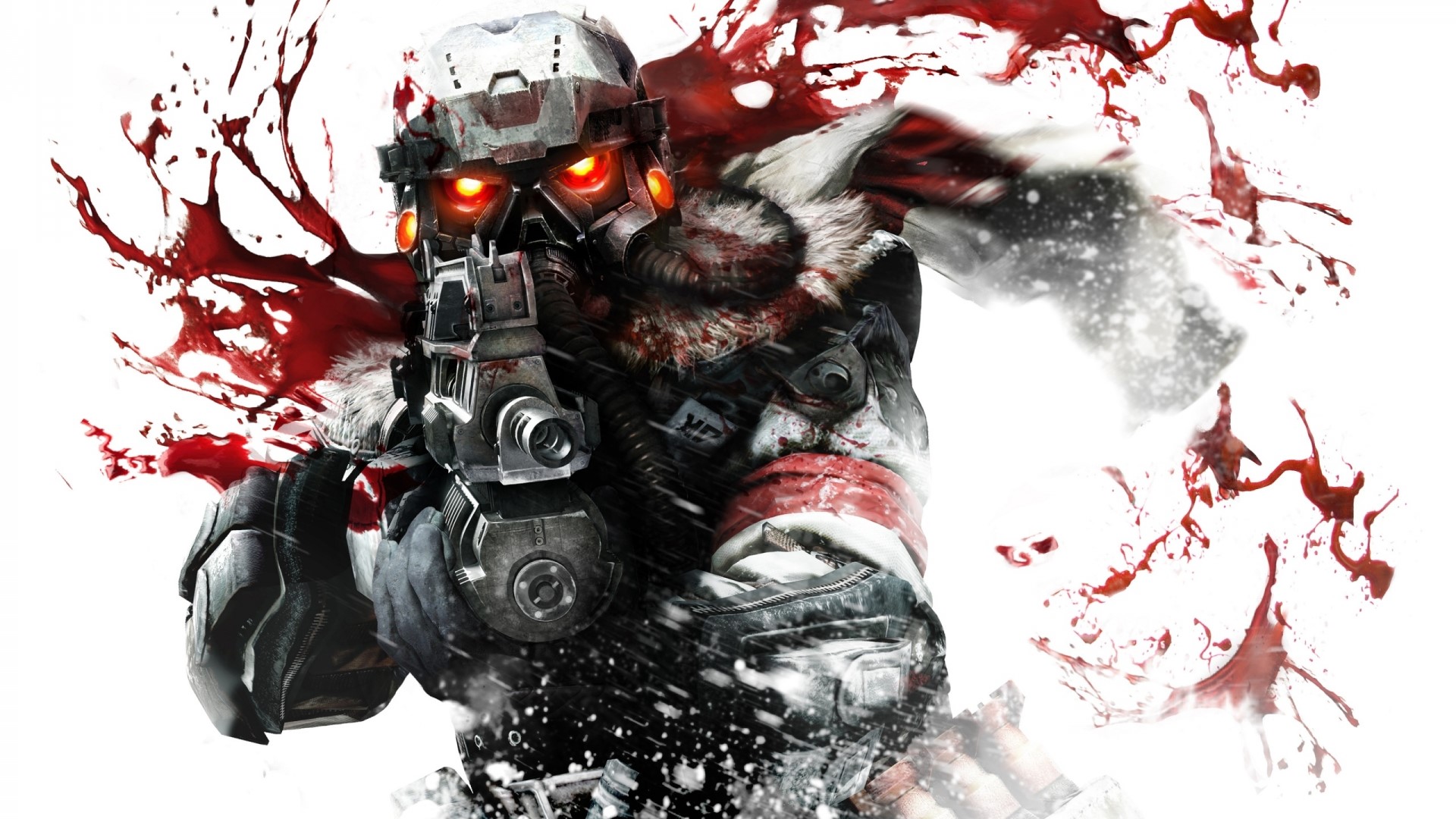Helghast soldier from Killzone 3 HD Wallpaper