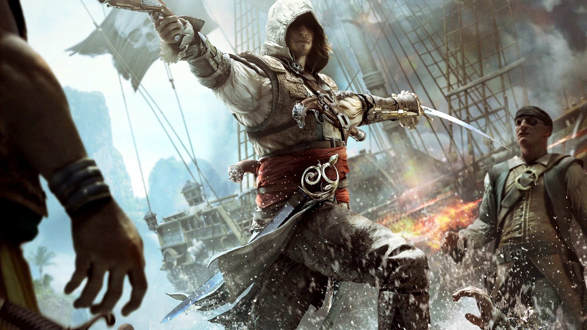 Edward Kenway from Assassins Creed IV Black Flag HD Wallpaper