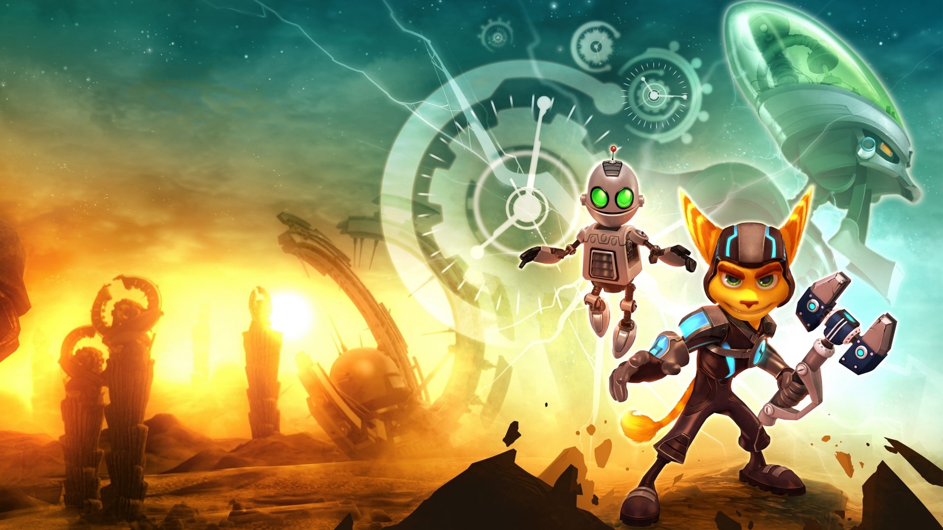 Ratchet & Clank: A Crack in Time HD Wallpaper