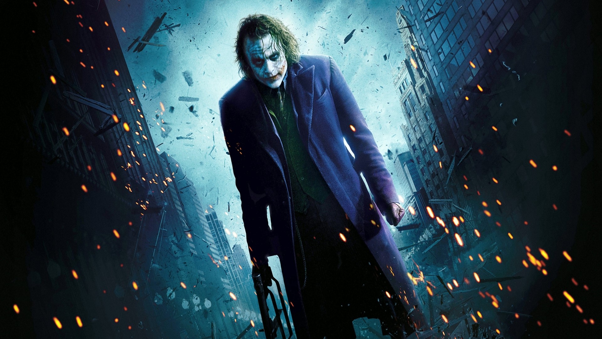 The Joker from The Dark Knight HD Wallpaper