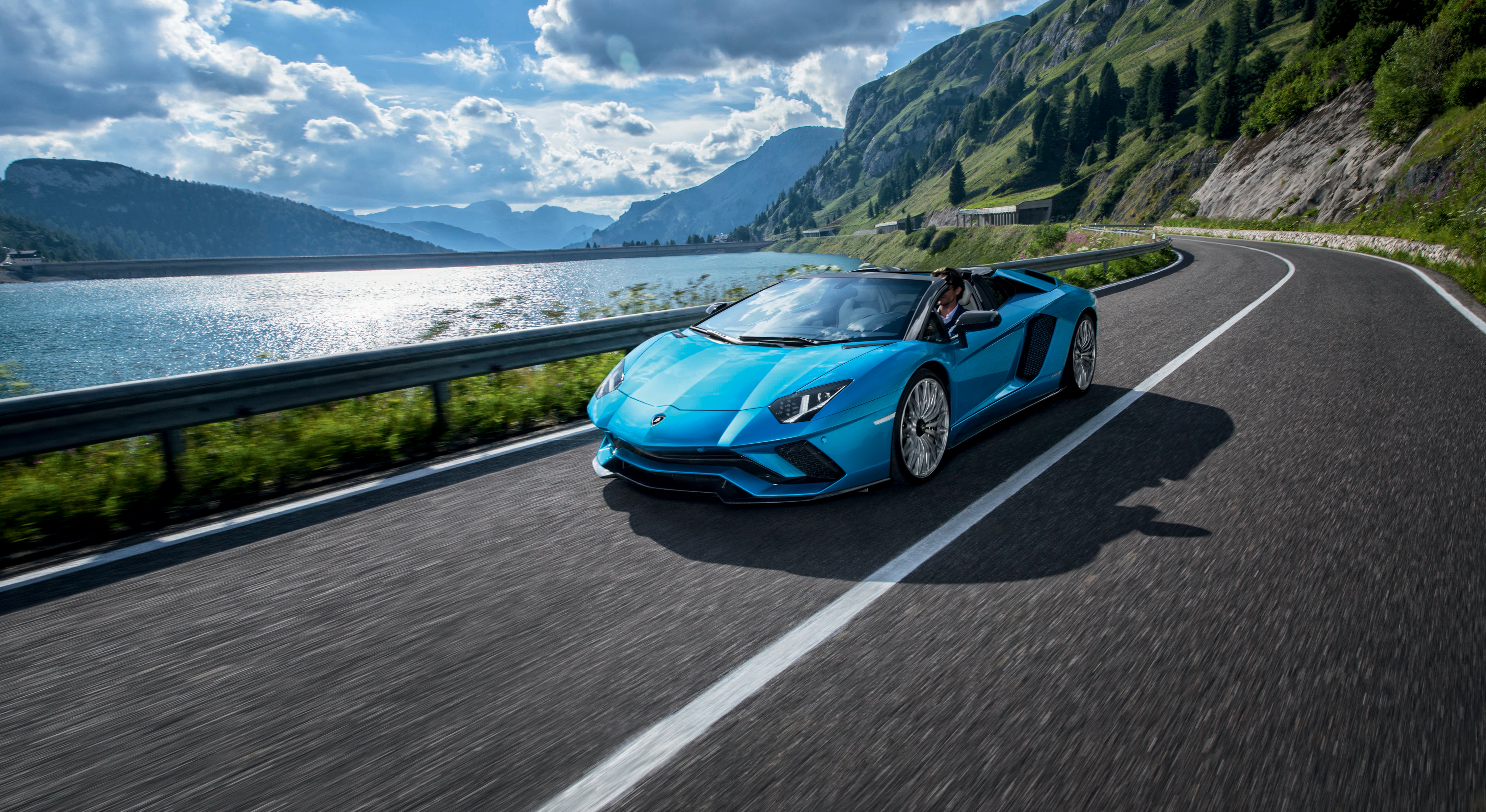 2018 Lamborghini Aventador S Roadster 4K HD Wallpaper