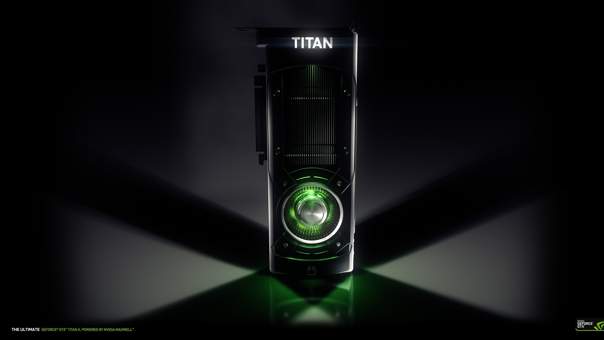 NVIDIA GeForce GTX TITAN X Graphics Card HD Wallpaper