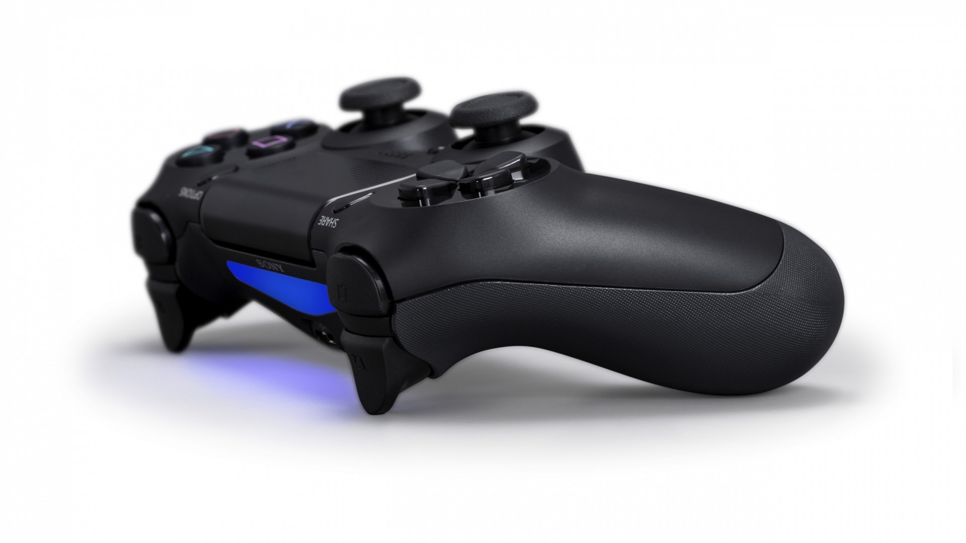 Black Playstation 4 Controller HD Wallpaper
