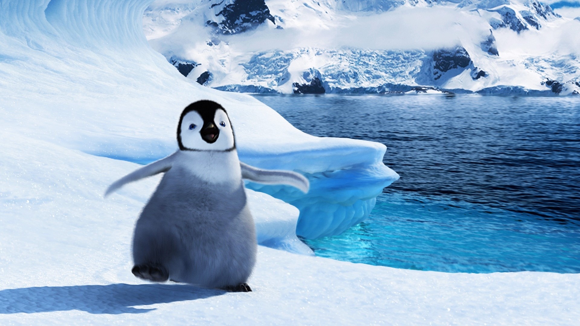 Baby Mumble from Happy Feet 2 HD Wallpaper
