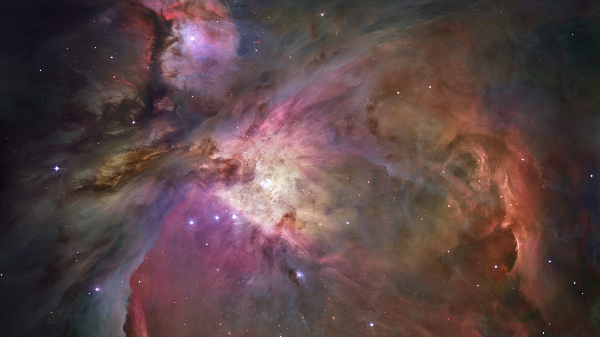 Orion Nebula from Hubble Space Telescope HD Wallpaper