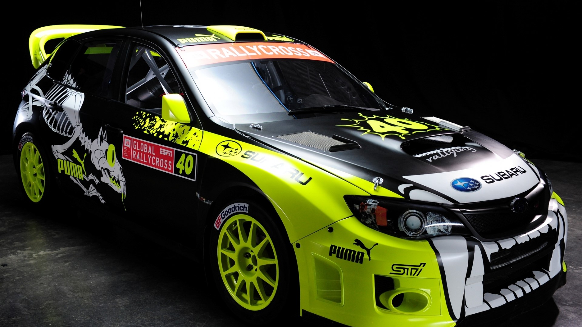 Subaru Impreza WRX STi Rallycross Racing Car HD Wallpaper