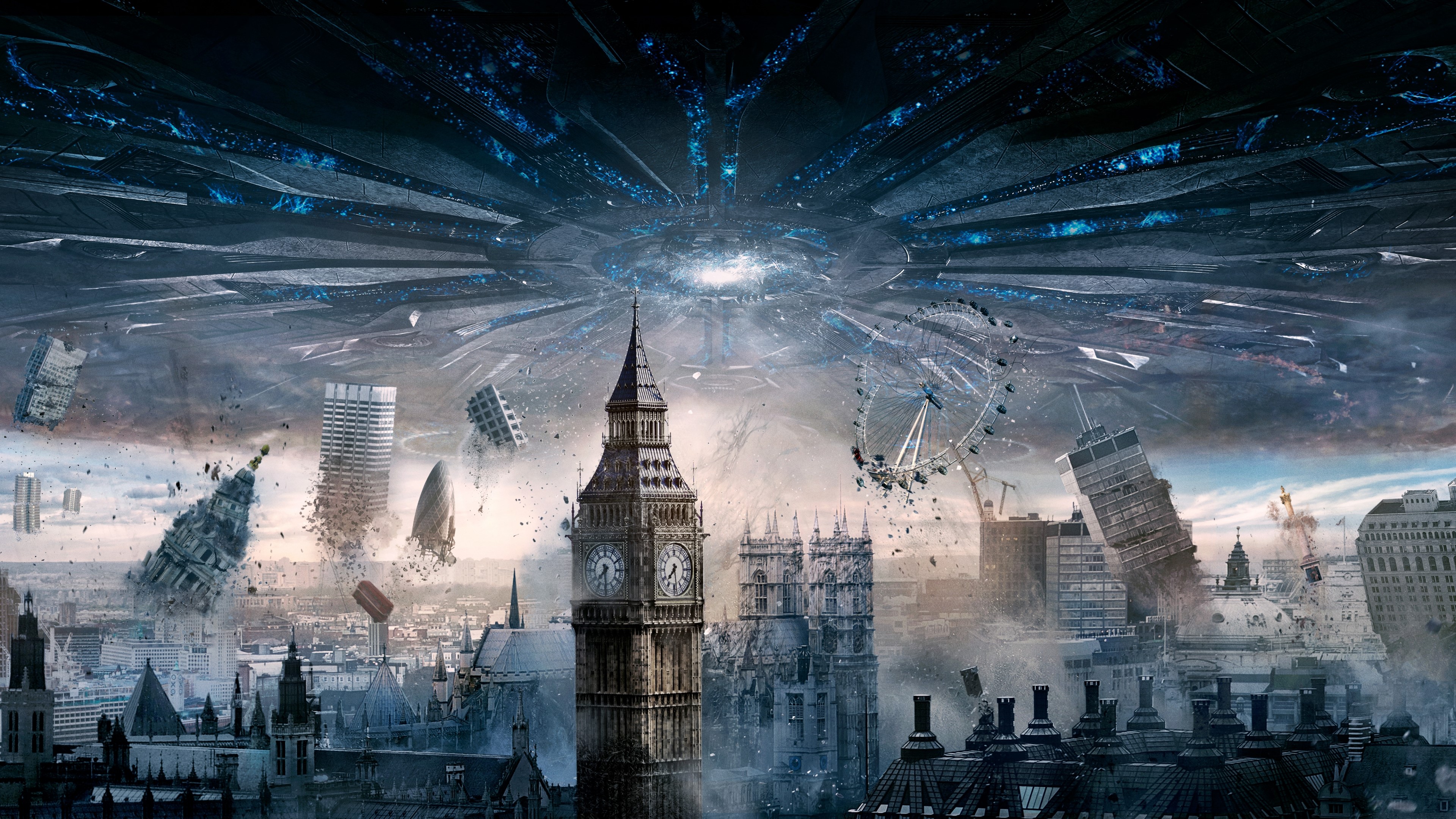 4K Independence Day Resurgence London HD Wallpaper