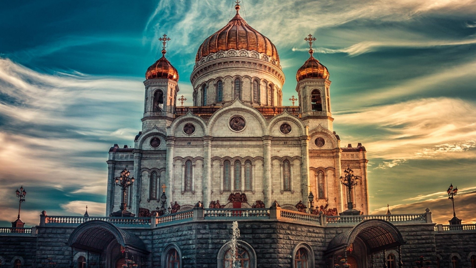 Cathedral of Christ the Saviour, Moscow HD Wallpaper