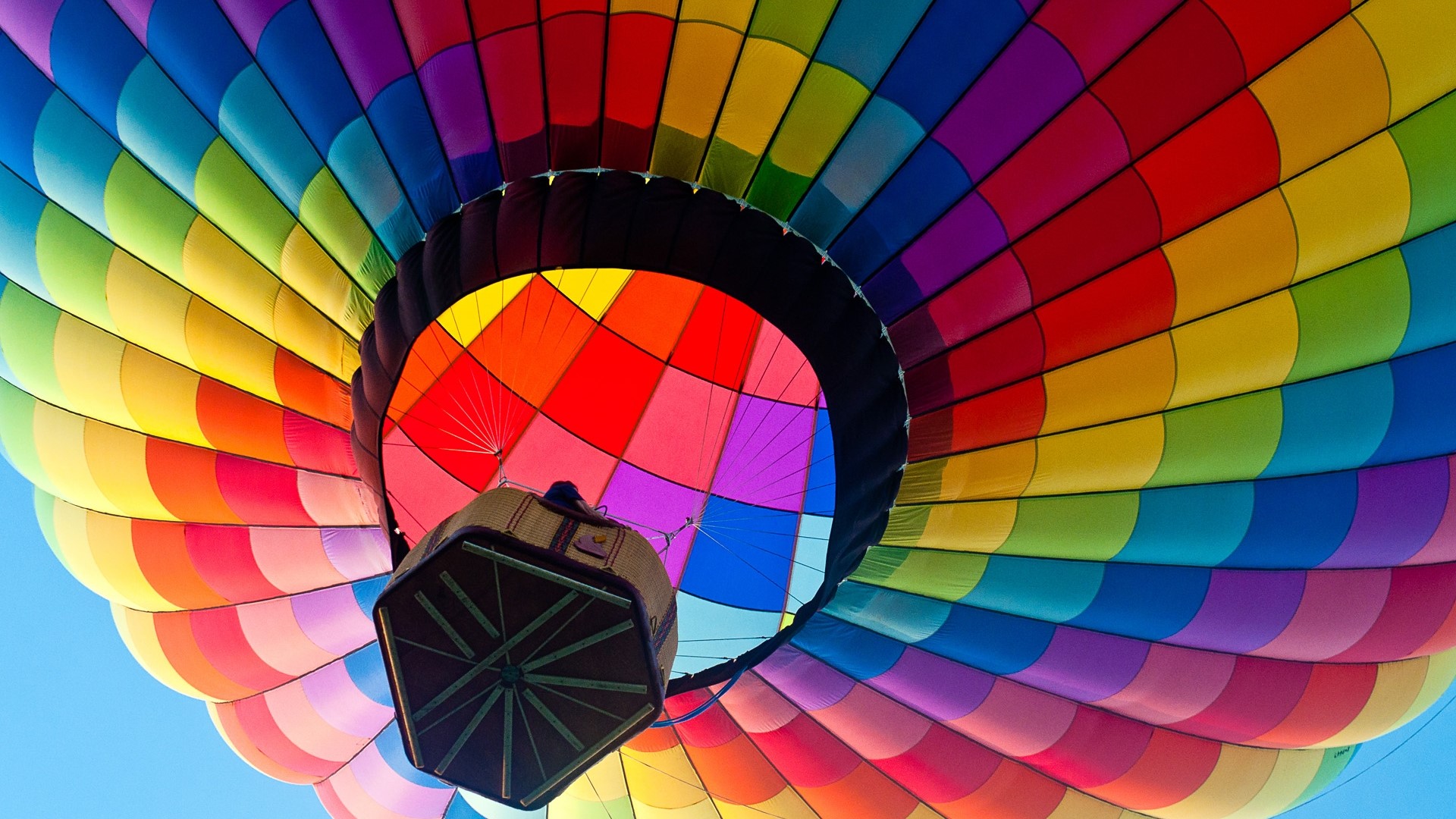 Colorful Hot Air Balloon HD Wallpaper