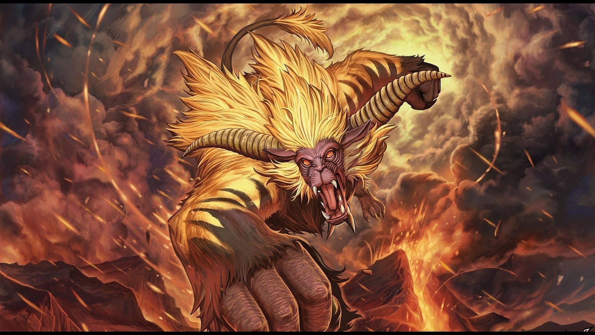 Monster Hunter Game Creature HD Wallpaper