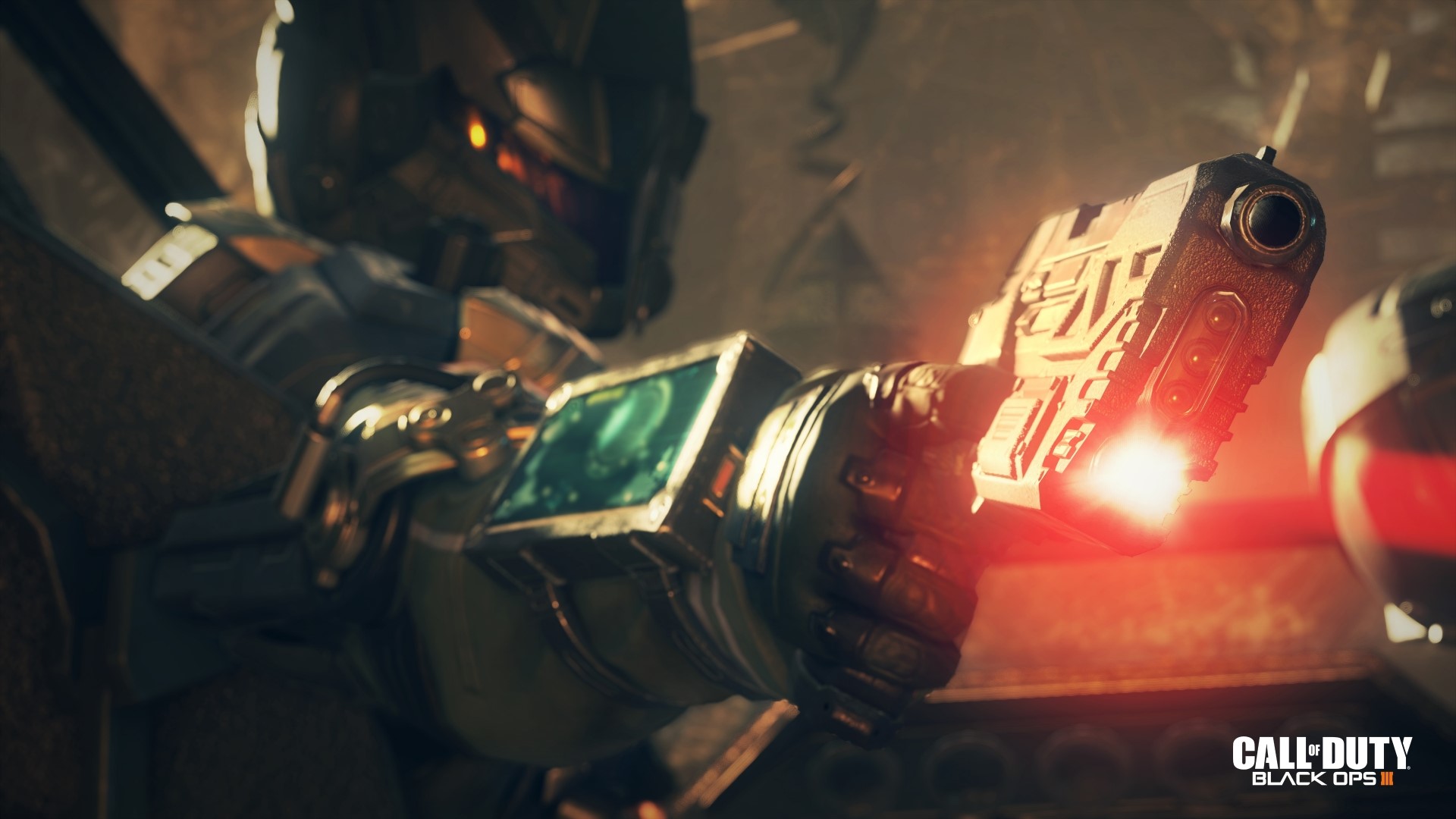 Call of Duty Black Ops 3 Soldier with Gun HD Wallpaper