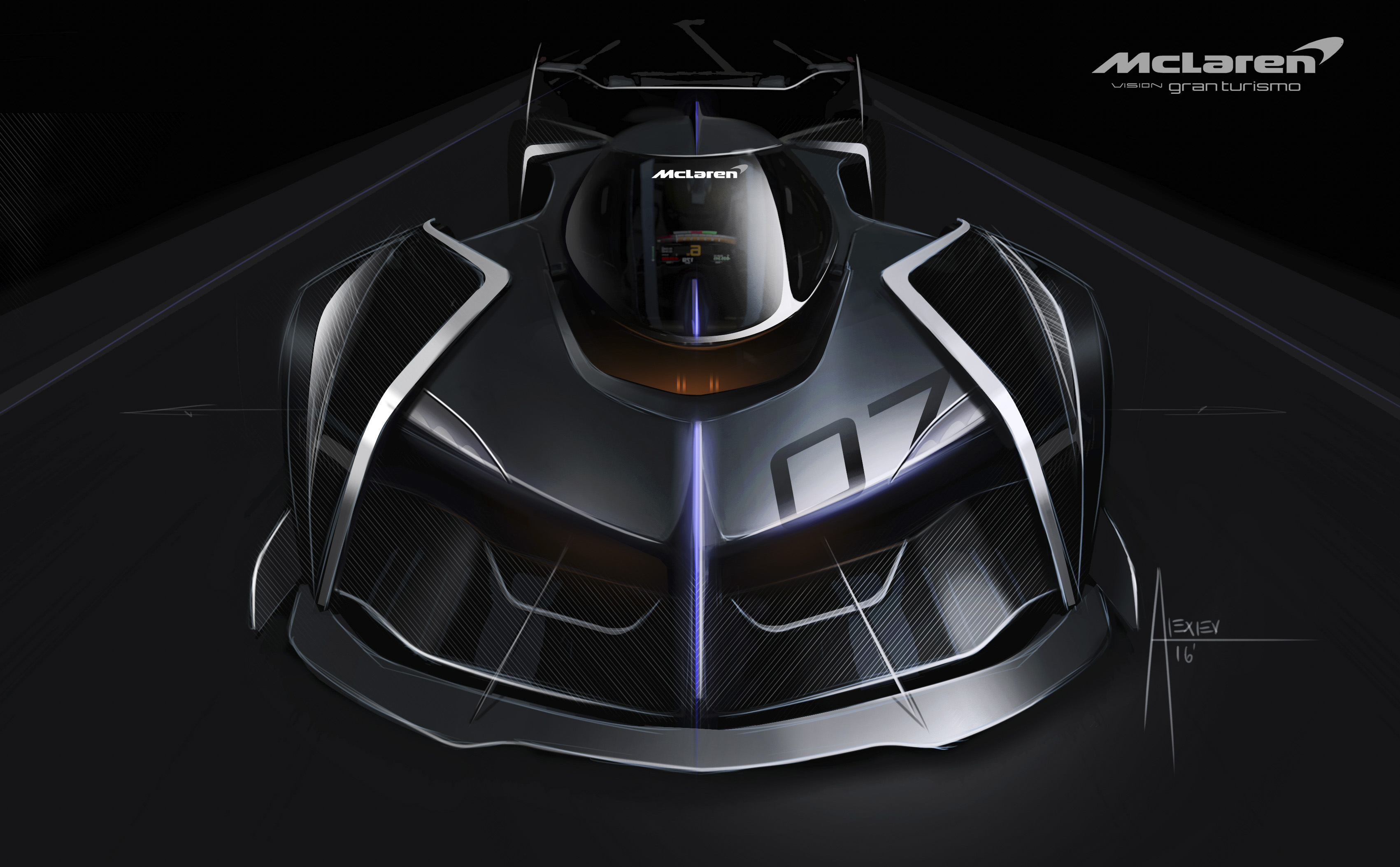 McLaren Ultimate Vision GT 4K HD Wallpaper