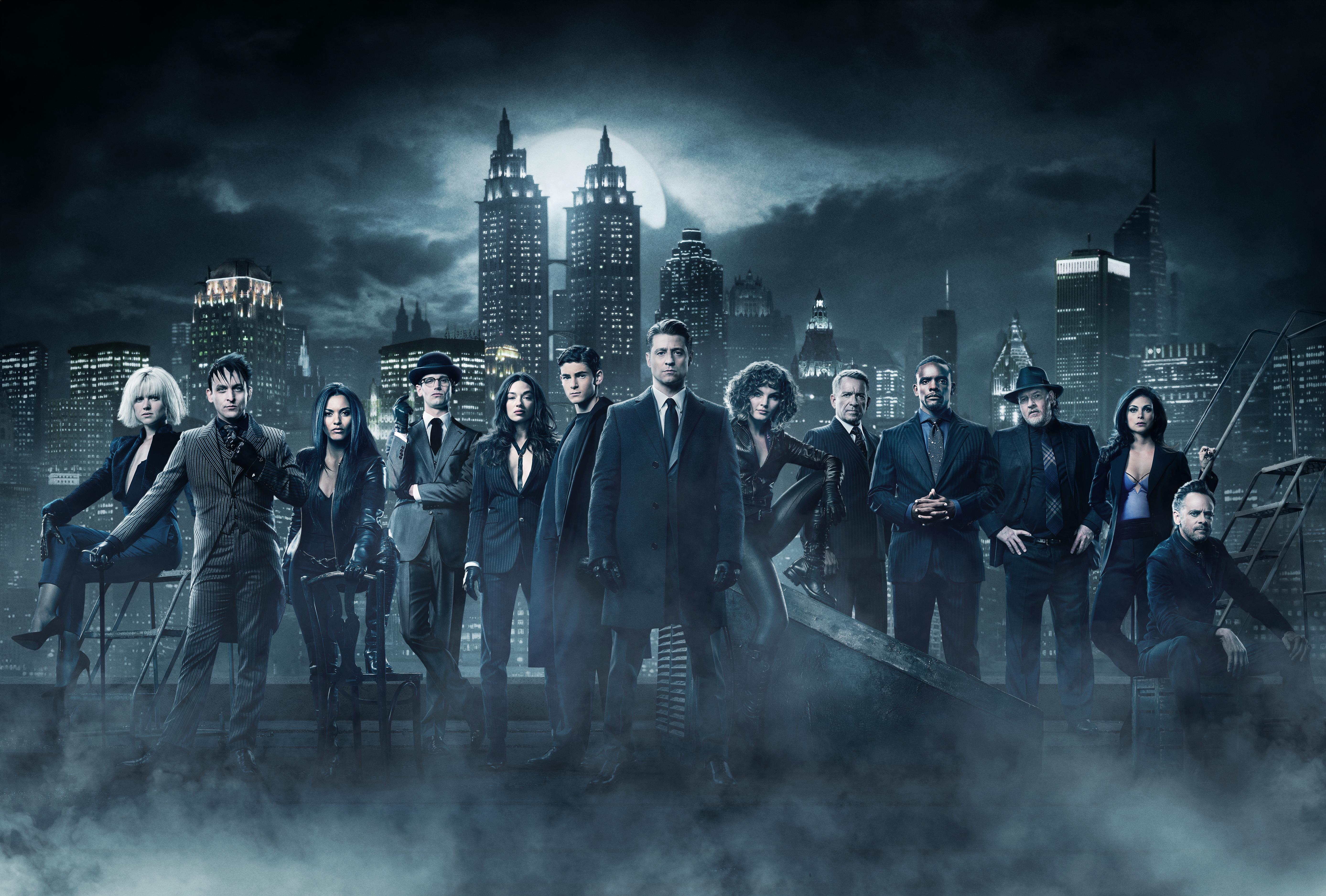 Gotham Season 4 Cast HD Wallpaper