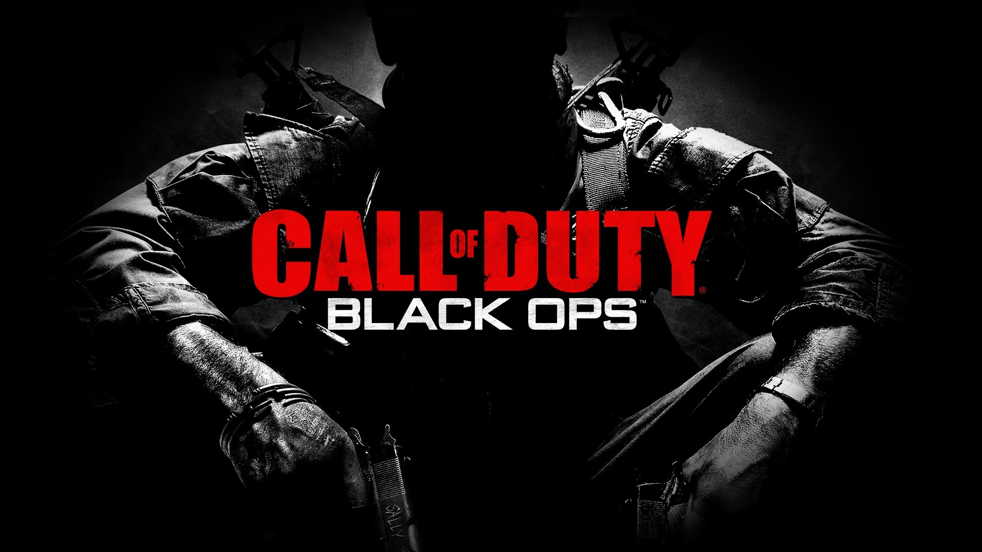 Call of Duty Black Ops video game logo HD Wallpaper