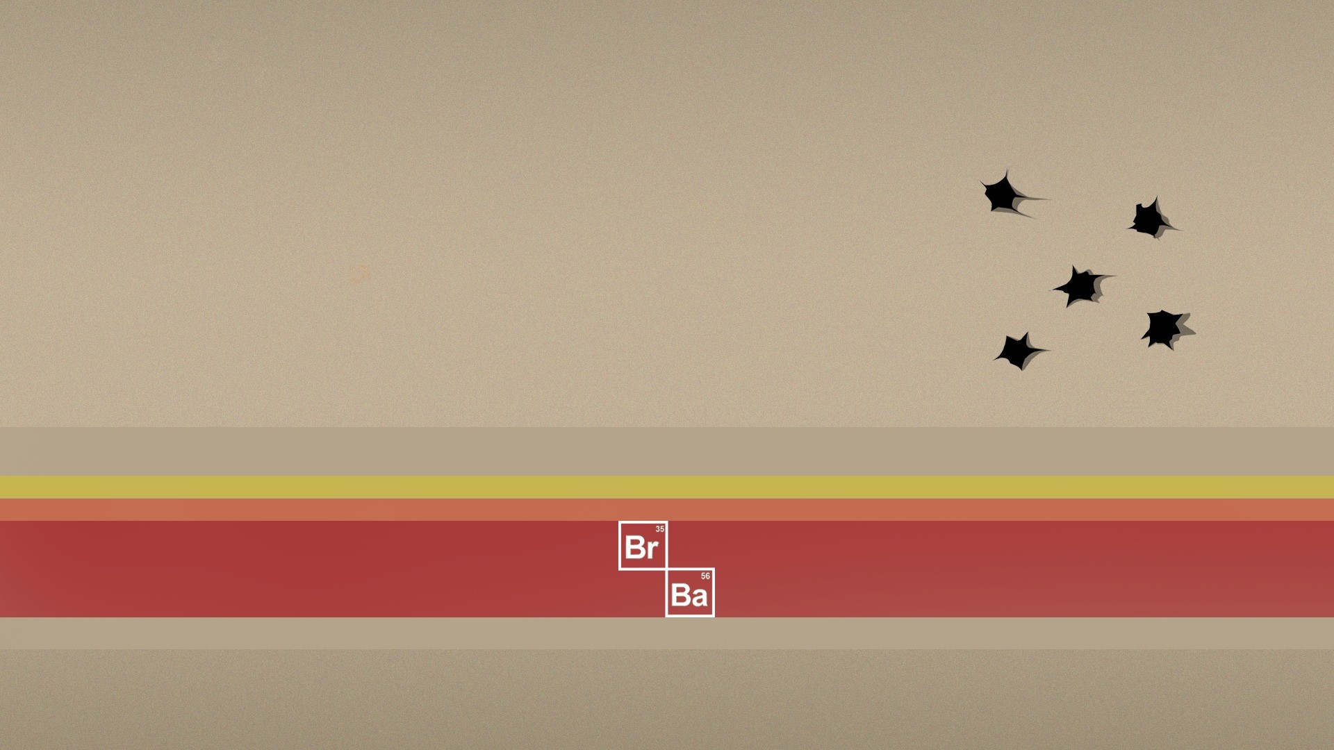 Breaking Bad Br Ba Symbols HD Wallpaper