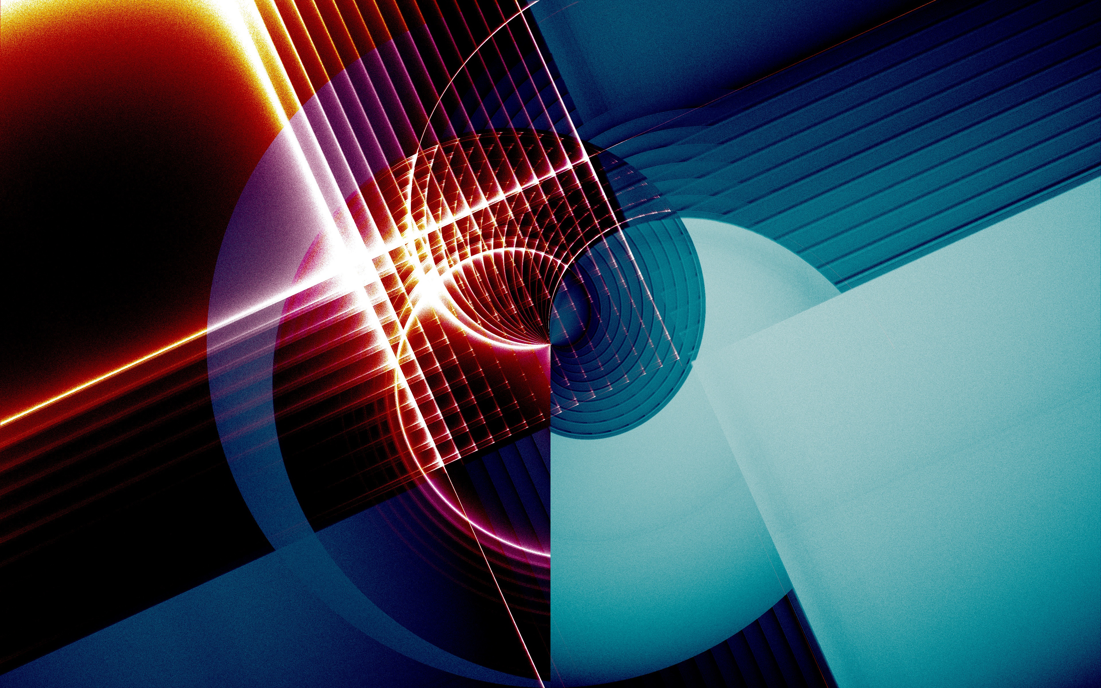 Laser light, 4K, Cross lines HD Wallpaper