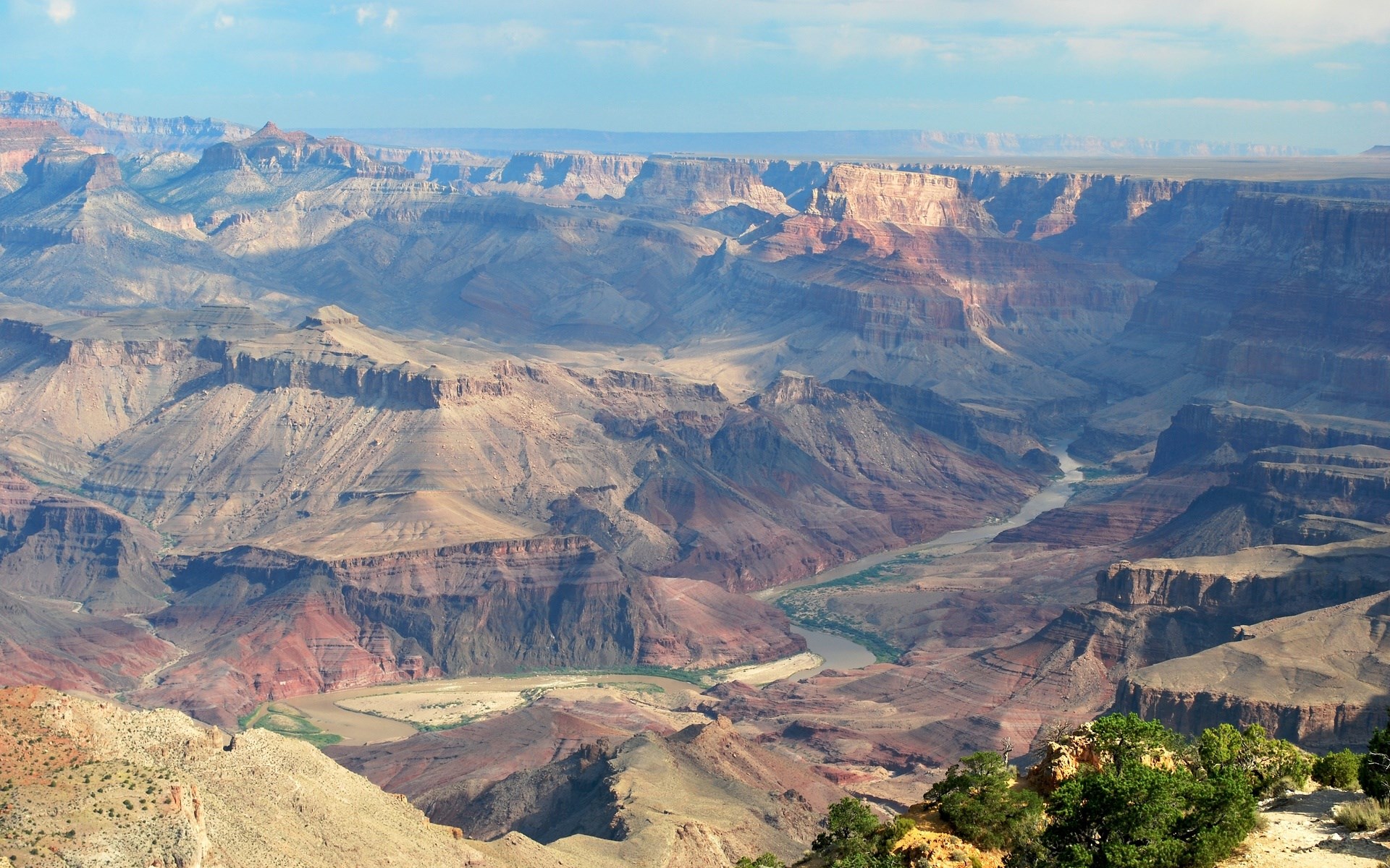 Grand Canyon National Park with Colorado River HD Wallpaper