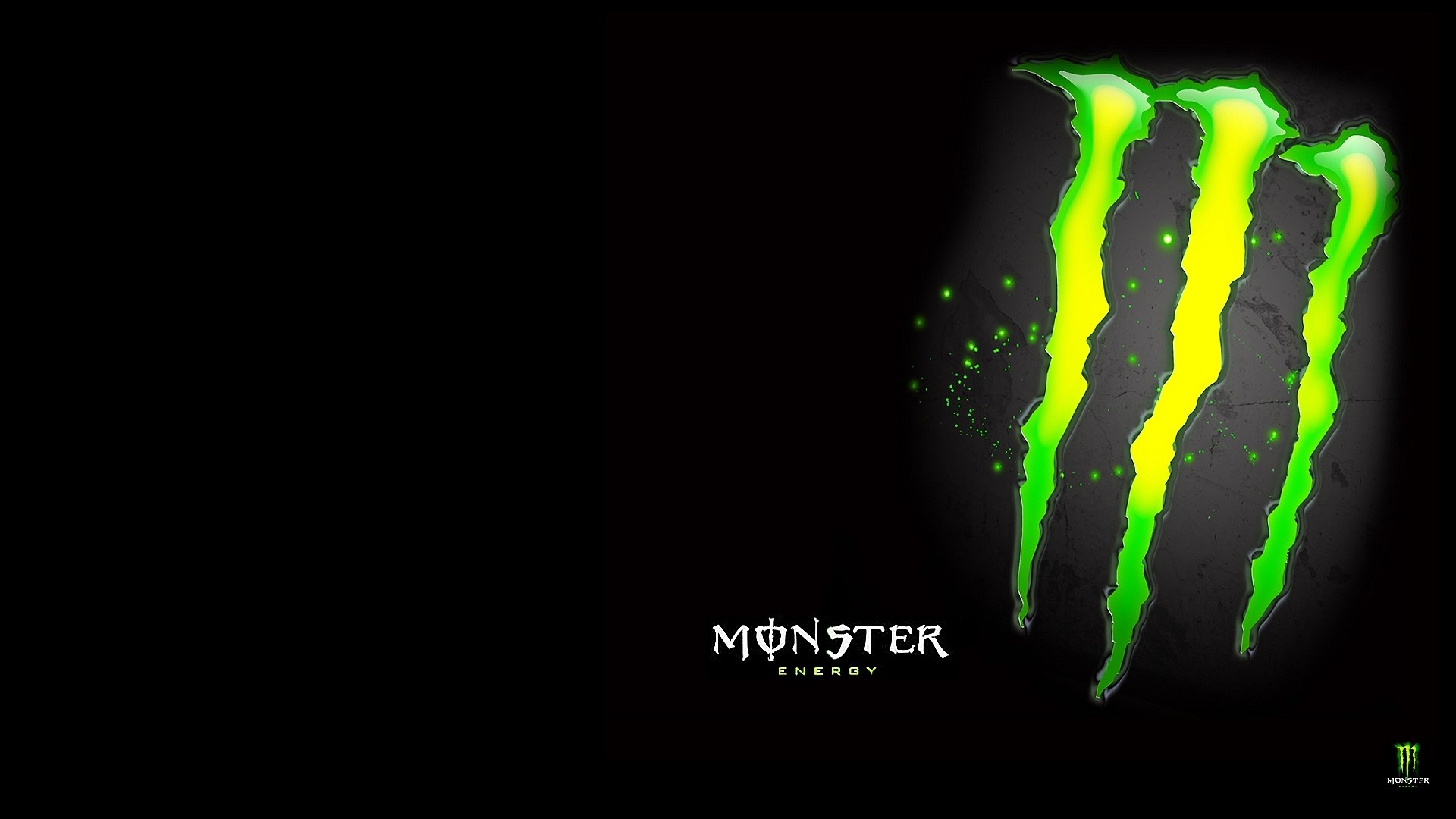 Monster Energy Logo HD Wallpaper