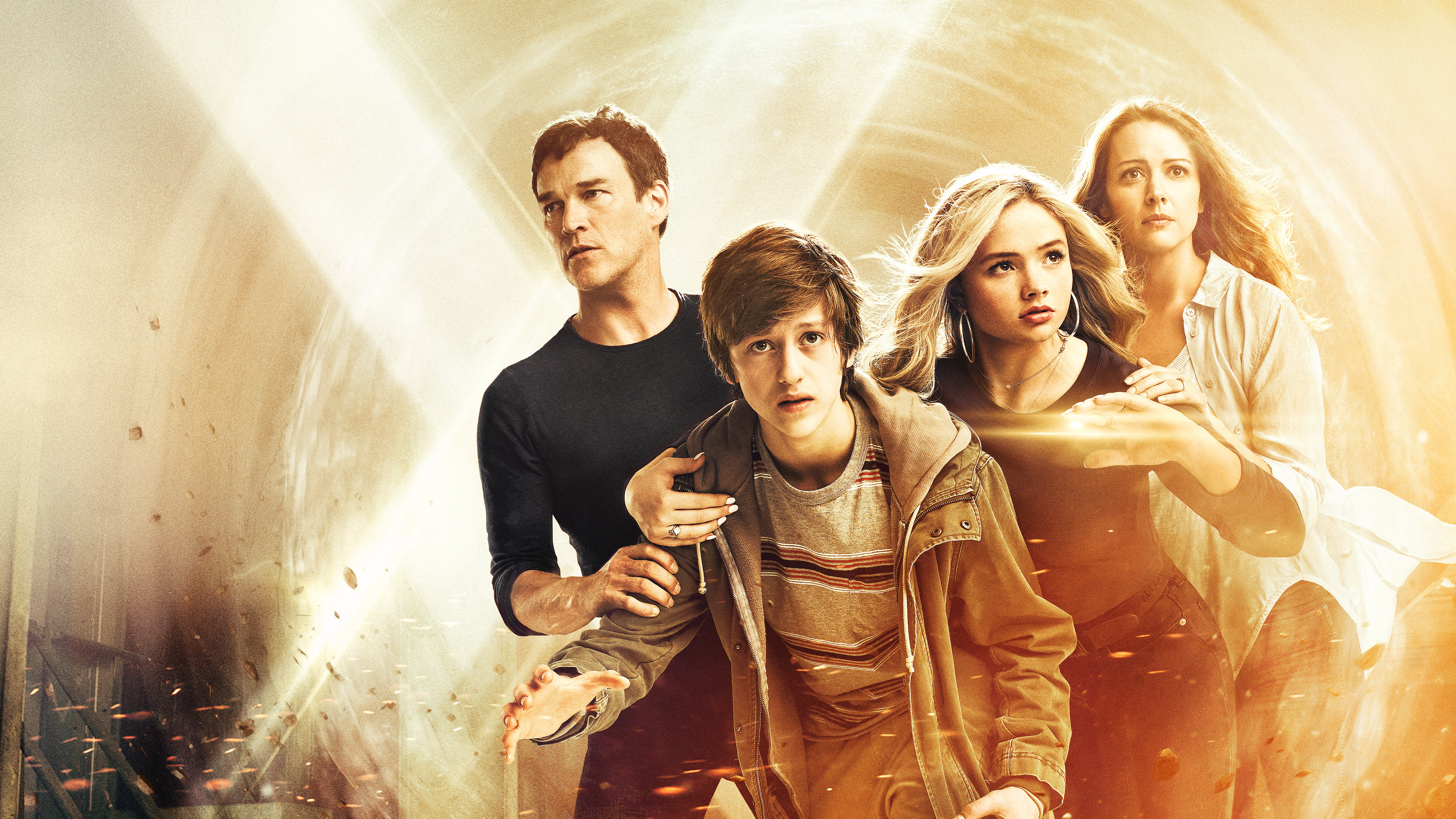 The Gifted: Percy Hynes White, Amy Acker, Natalie Alyn Lind, Stephen Moyer HD Wallpaper