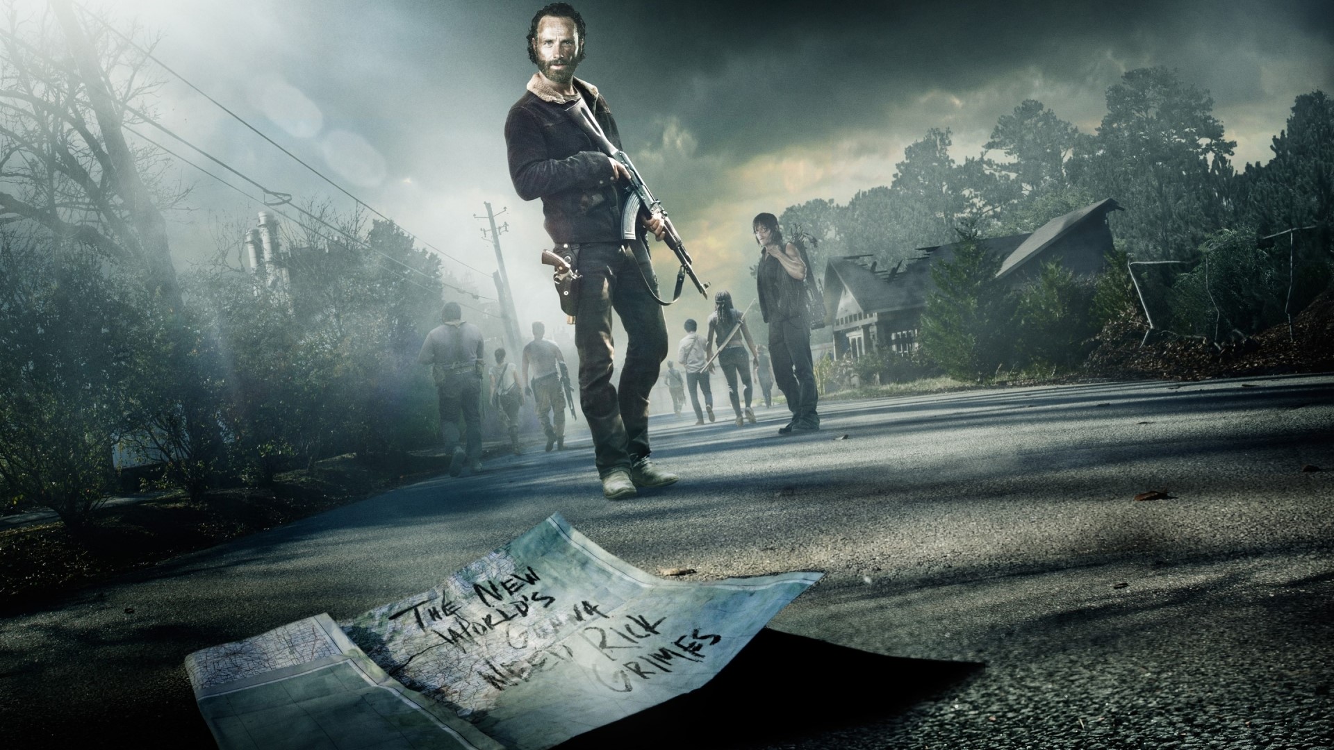 Rick Grimes from The Walking Dead HD Wallpaper