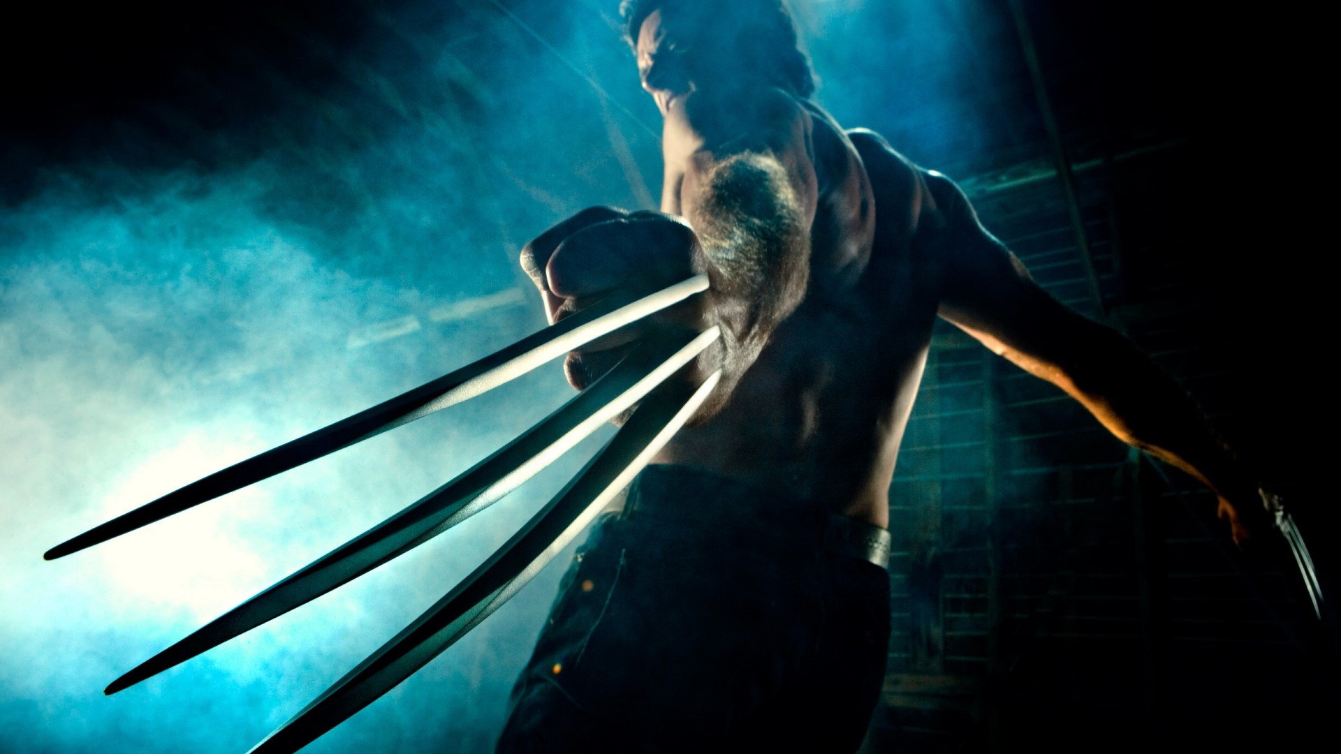 Wolverine with adamantium claws HD Wallpaper