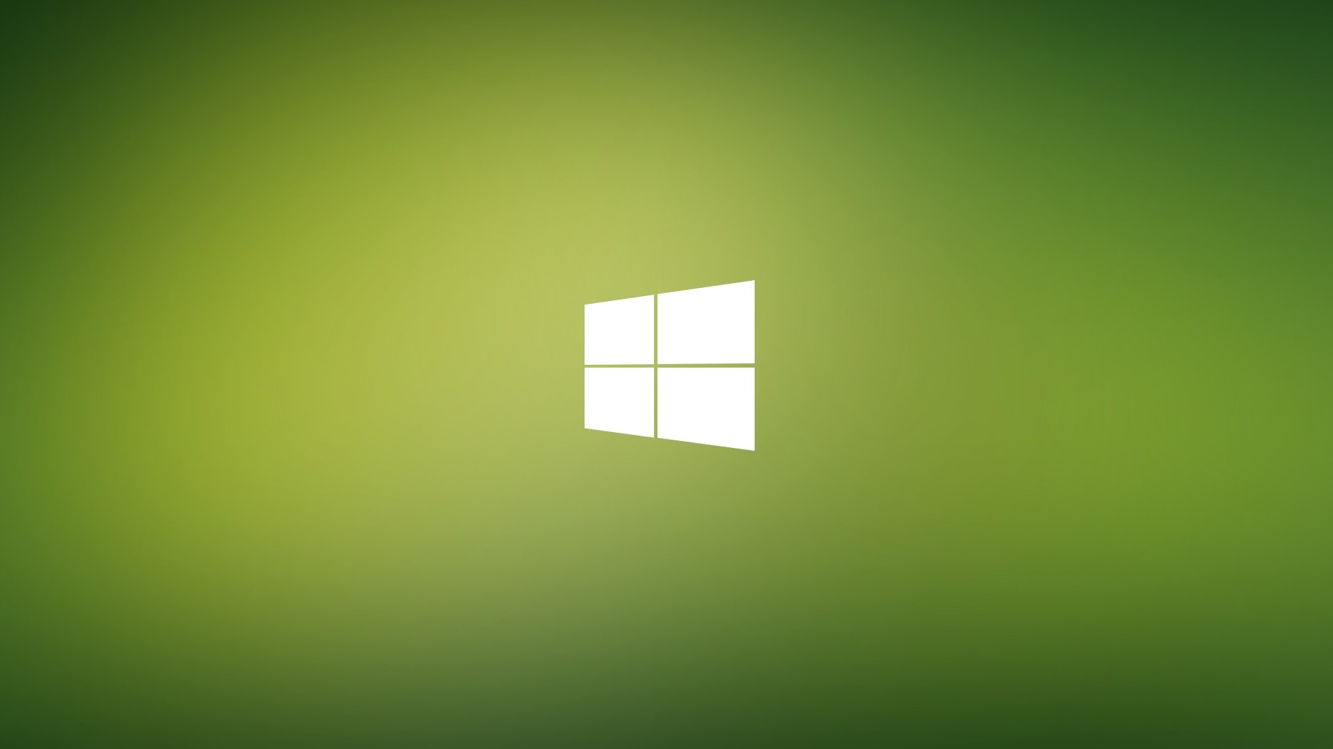 Windows 10 Anniversary Logo Green Gradient HD Wallpaper