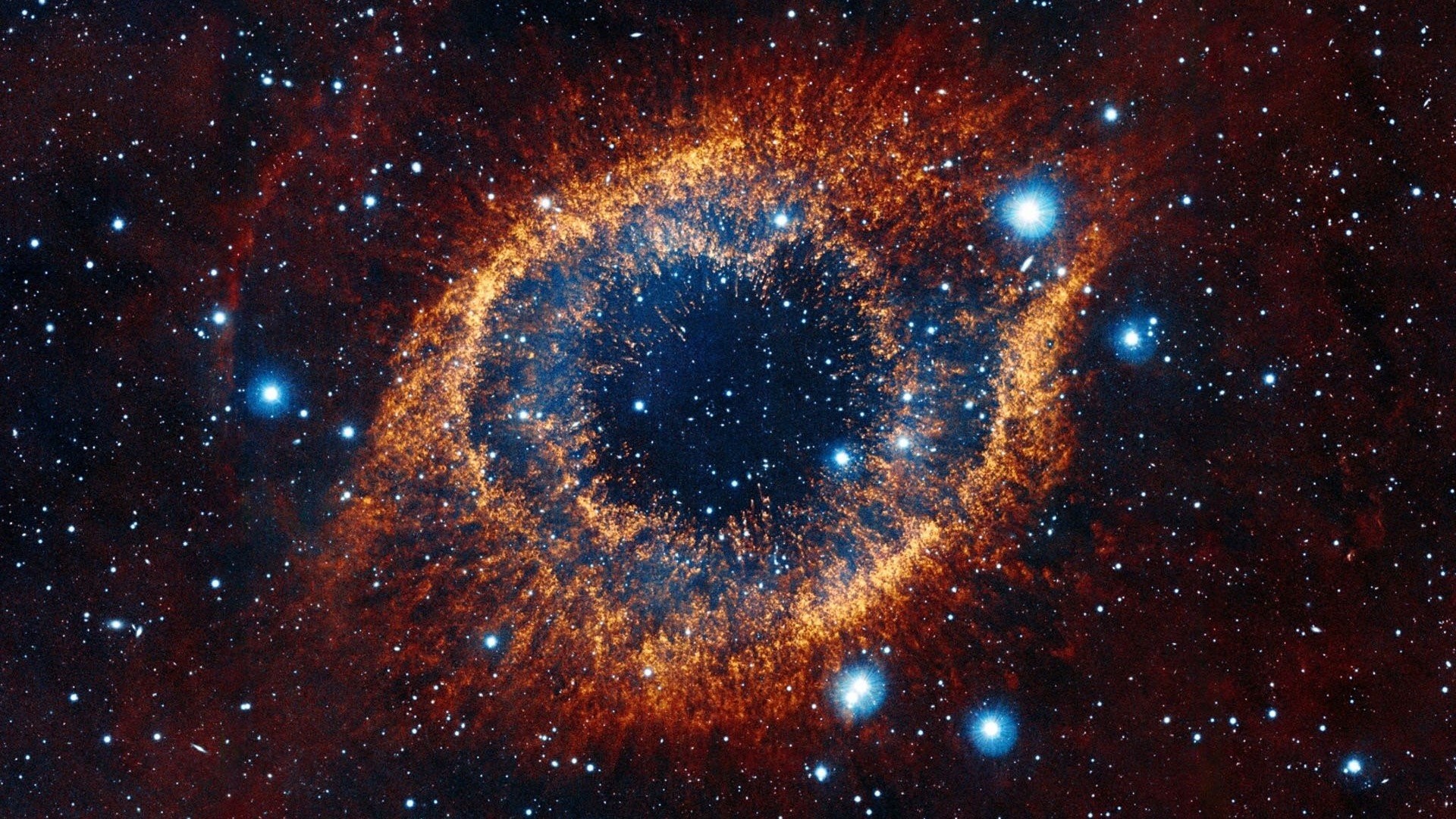The Helix Nebula HD Wallpaper