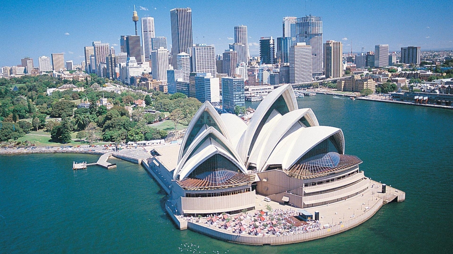 Sydney Opera House and Skyline HD Wallpaper