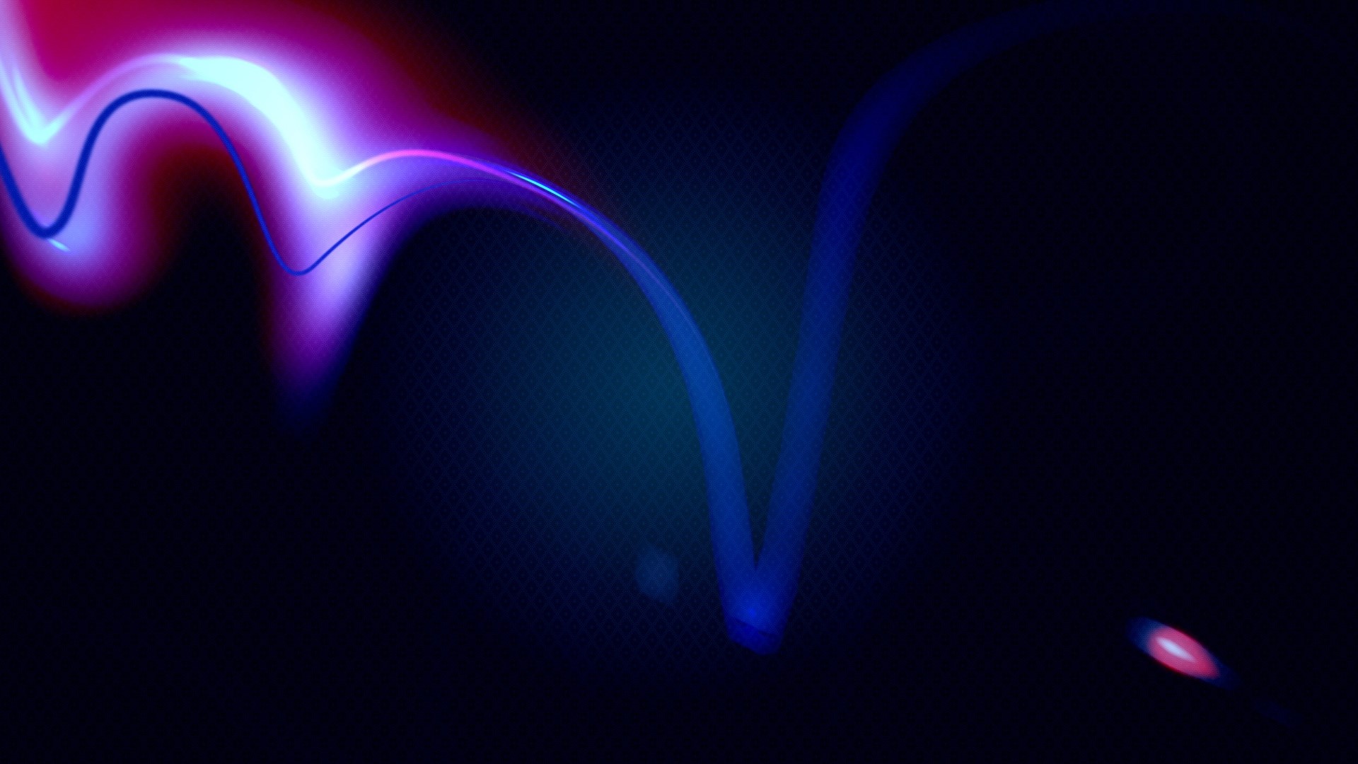 Abstract Neon Light Trails HD Wallpaper