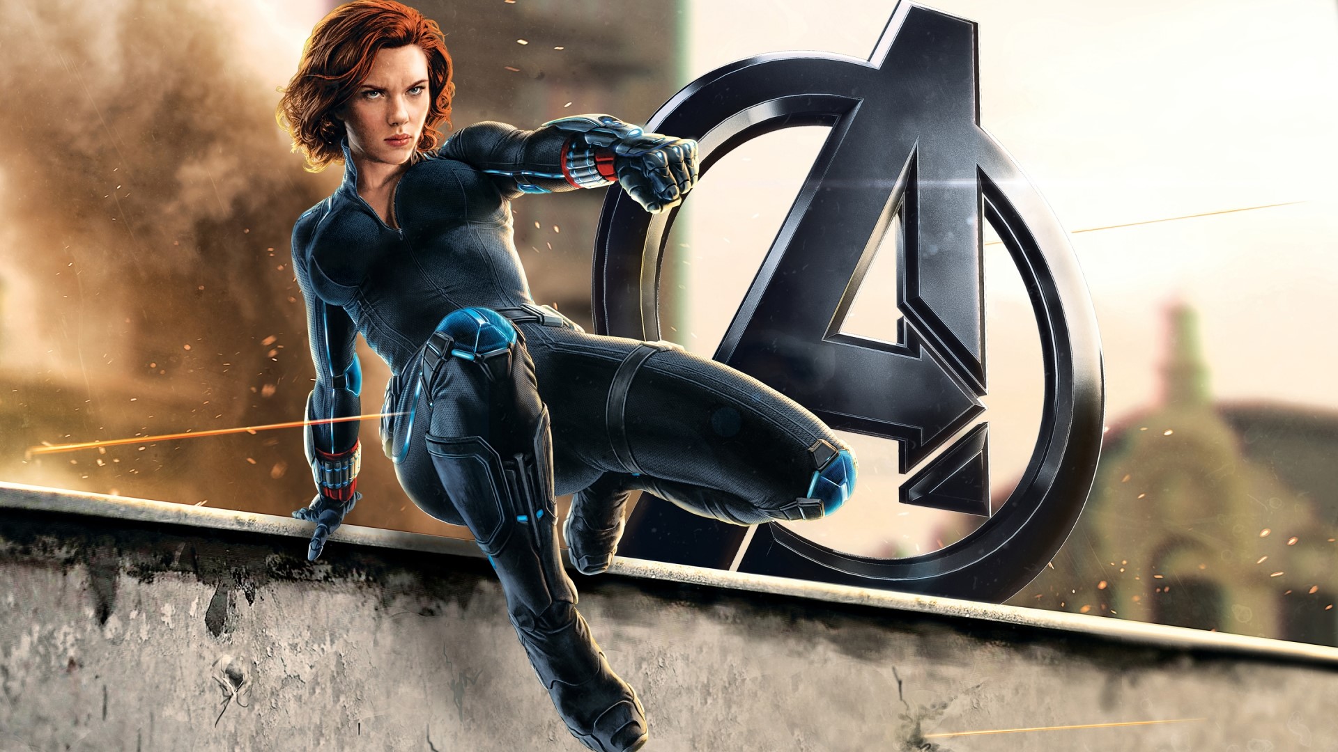 Black Widow from Avengers HD Wallpaper