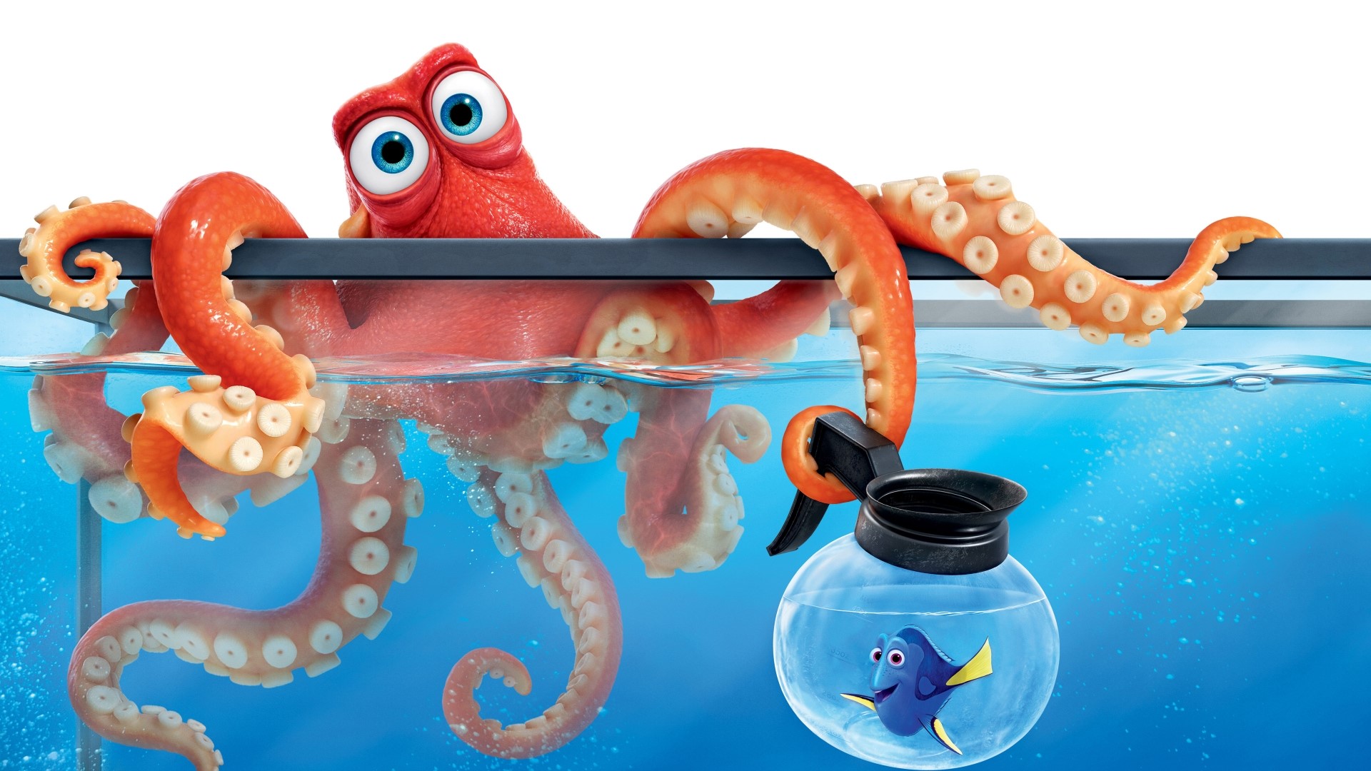 Hank the Octopus from Finding Dory HD Wallpaper
